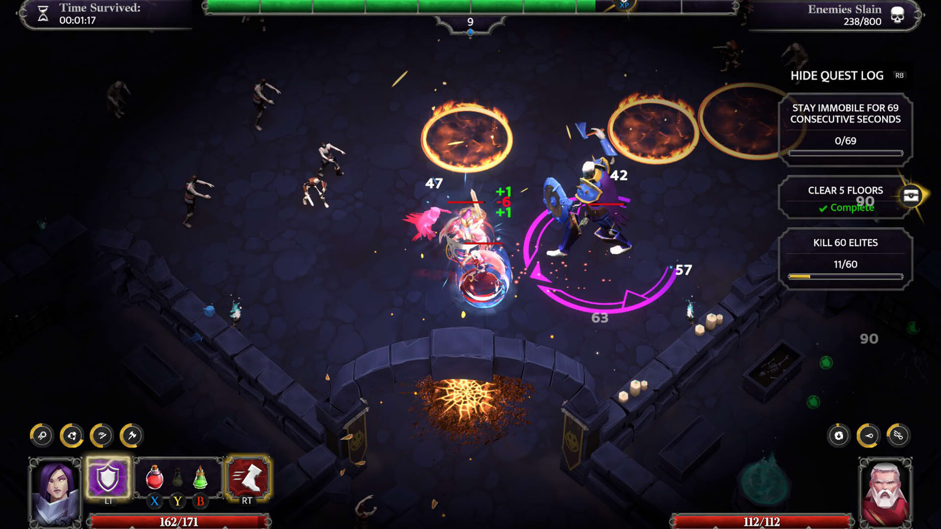 Screenshot for Pathfinder: Gallowspire Survivors