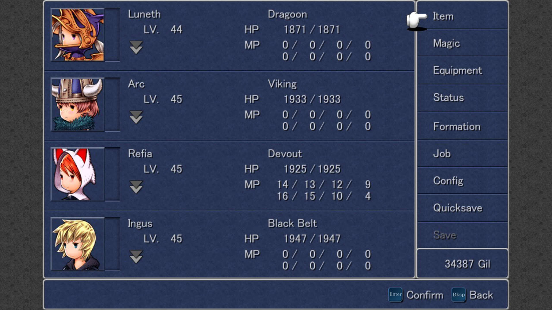 Screenshot for Final Fantasy III