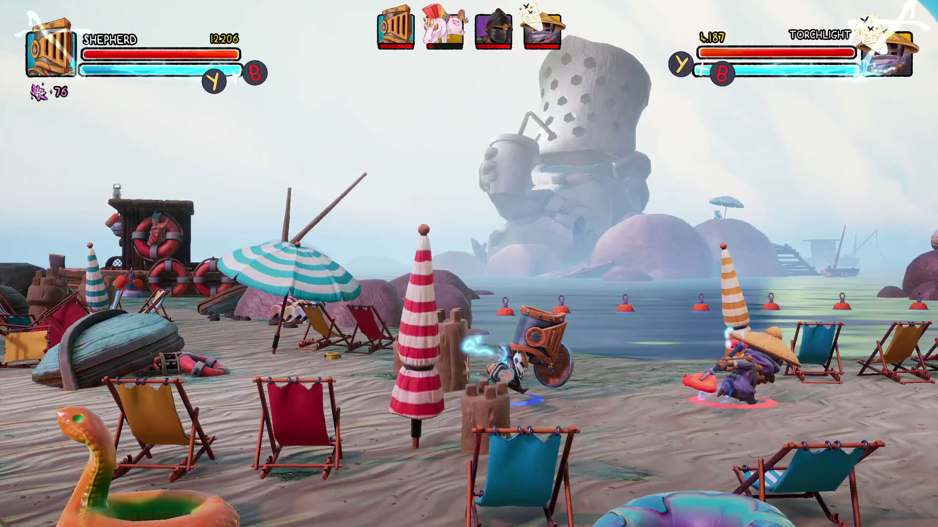 Screenshot for Big Helmet Heroes