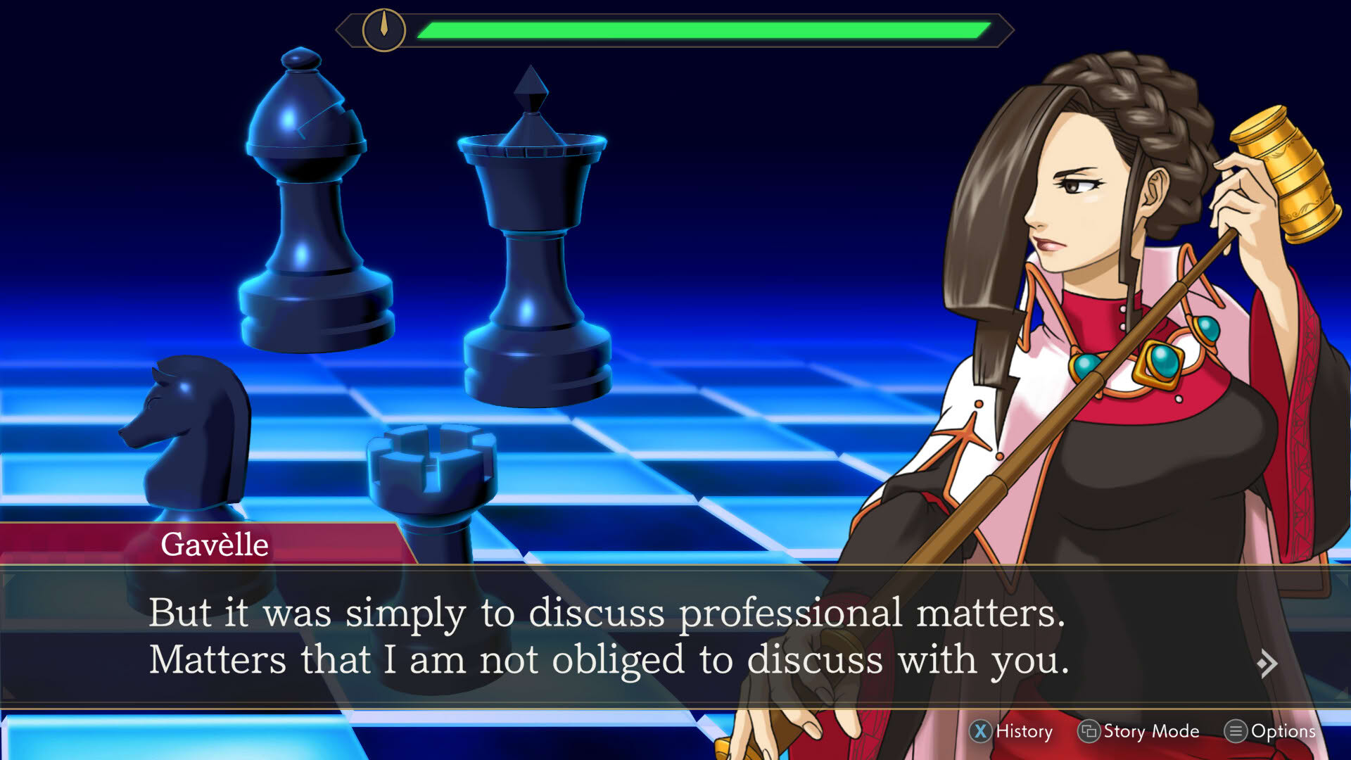 Screenshot for Ace Attorney Investigations: Miles Edgeworth