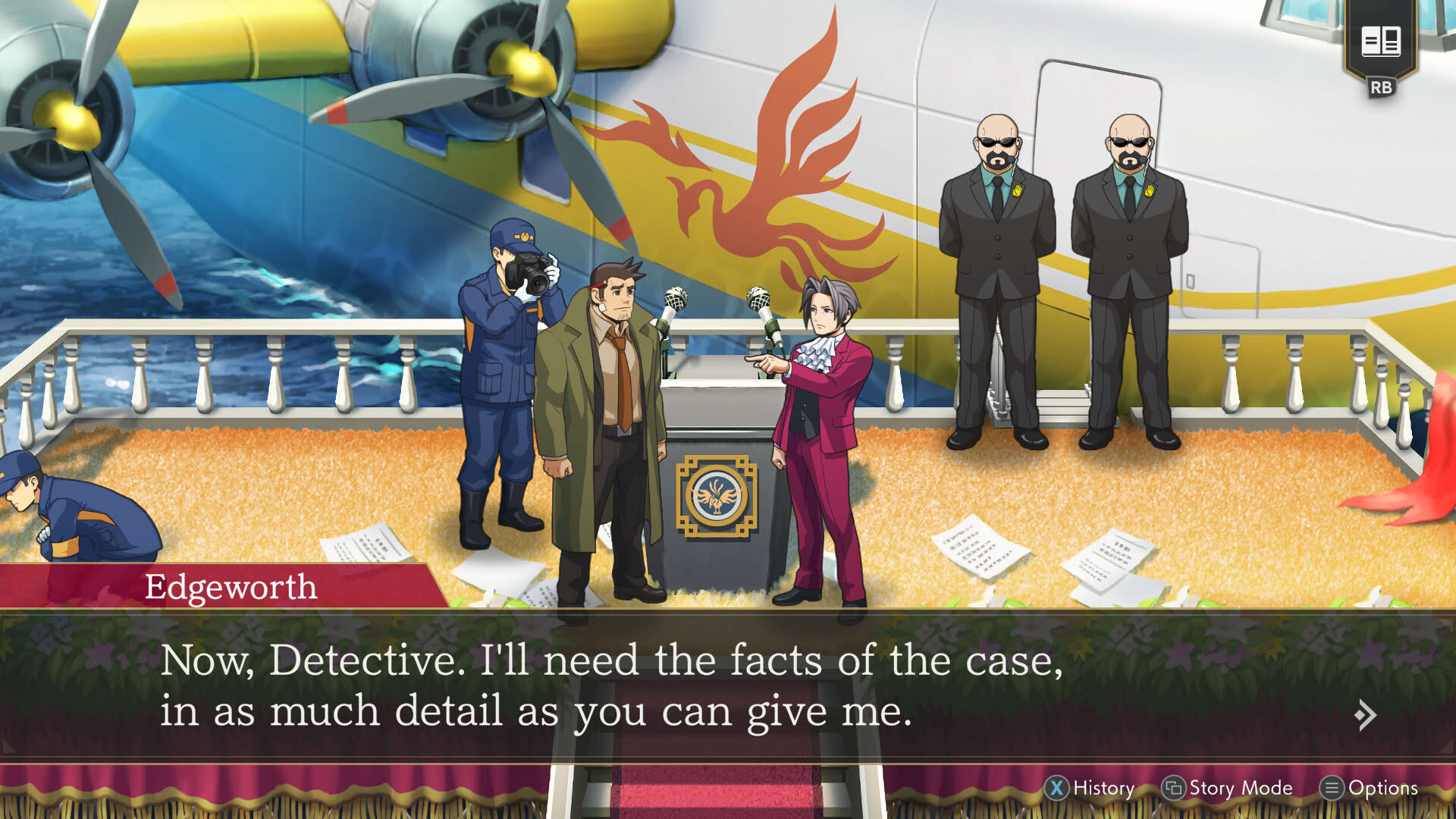 Screenshot for Ace Attorney Investigations: Miles Edgeworth