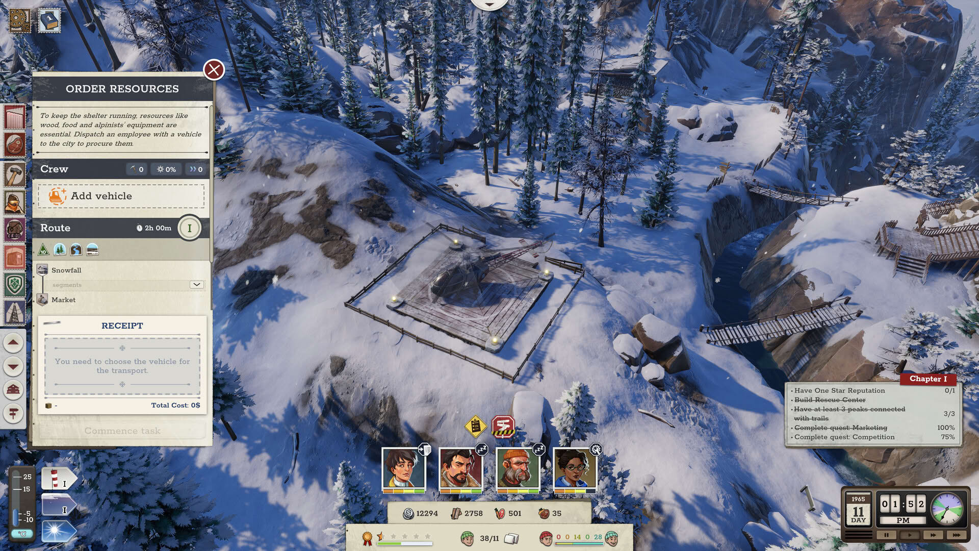 Screenshot for Above the Snow