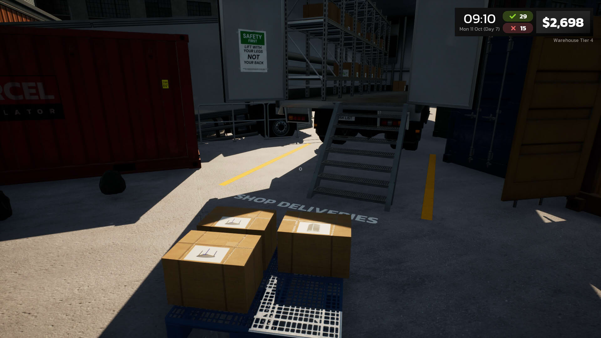 Screenshot for Parcel Simulator