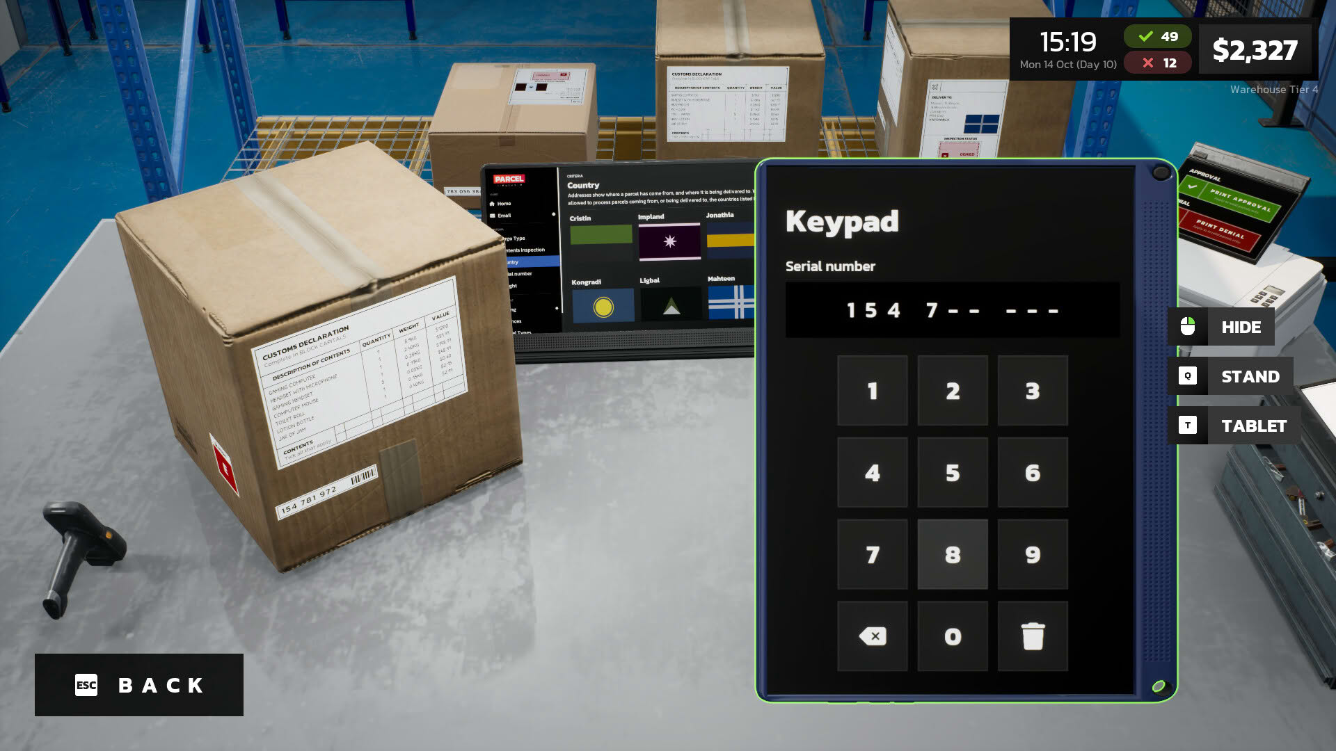 Screenshot for Parcel Simulator