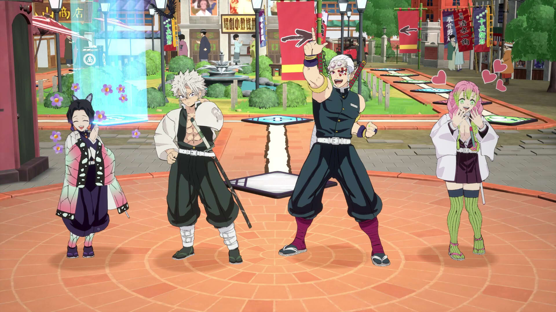 Screenshot for Demon Slayer: Kimetsu no Yaiba - Sweep the Board!