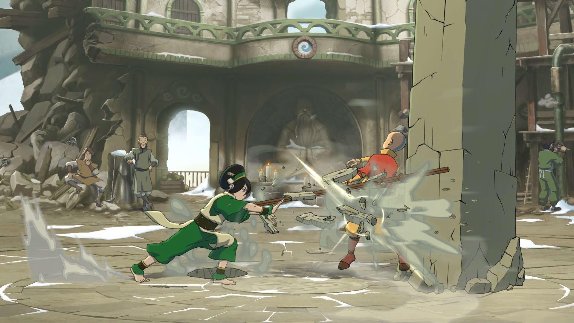 Screenshot for Avatar Legends: The Fighting Game