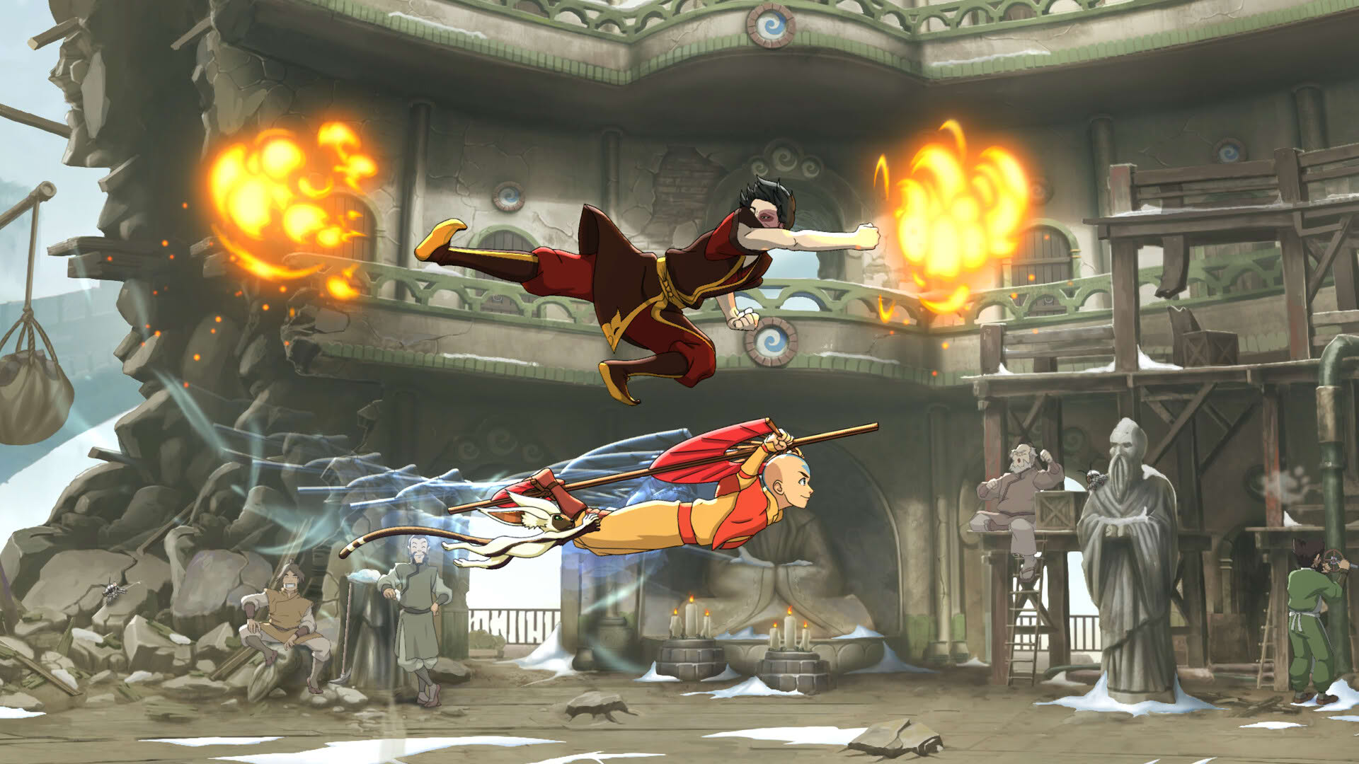 Screenshot for Avatar Legends: The Fighting Game