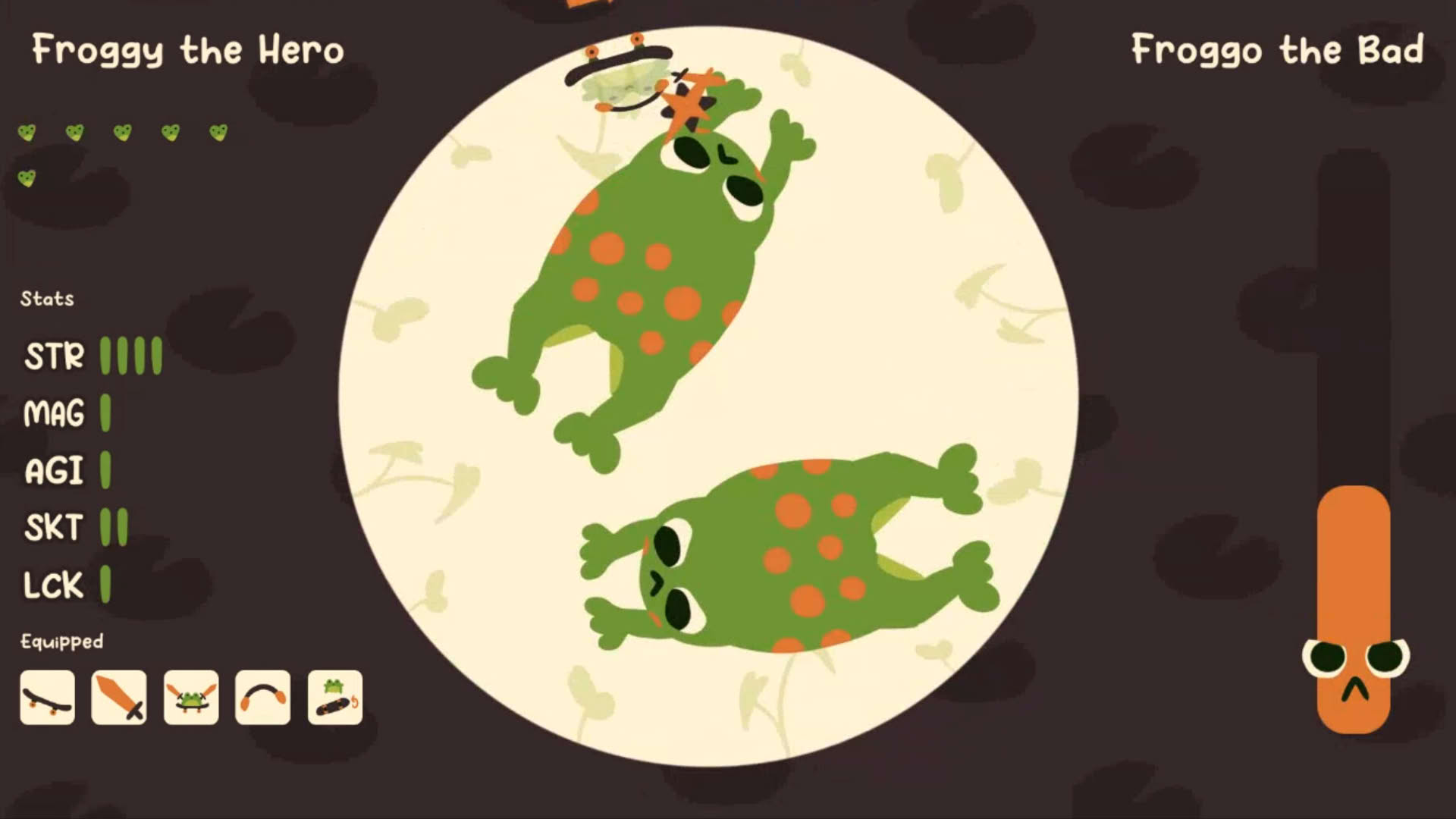 Screenshot for Froggy's Battle