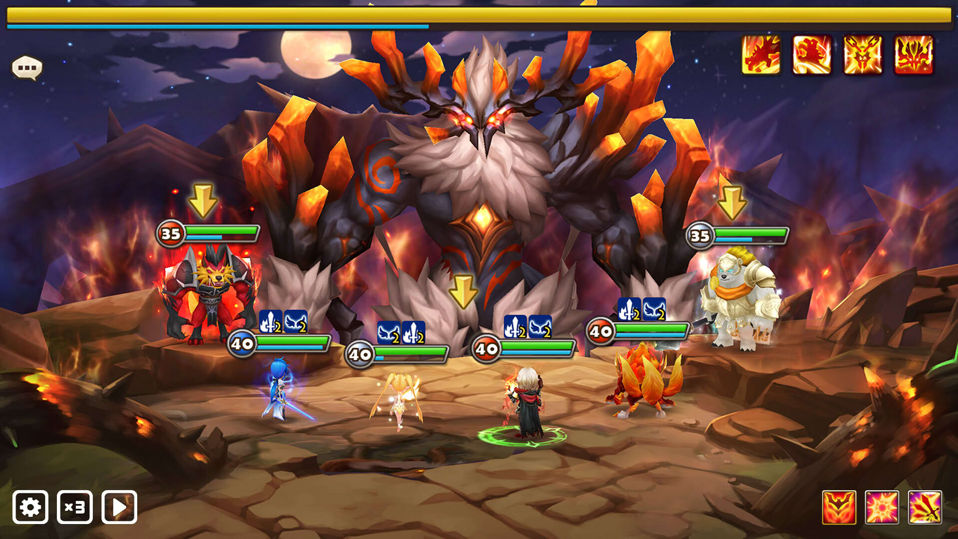 Screenshot for Summoners War: Sky Arena