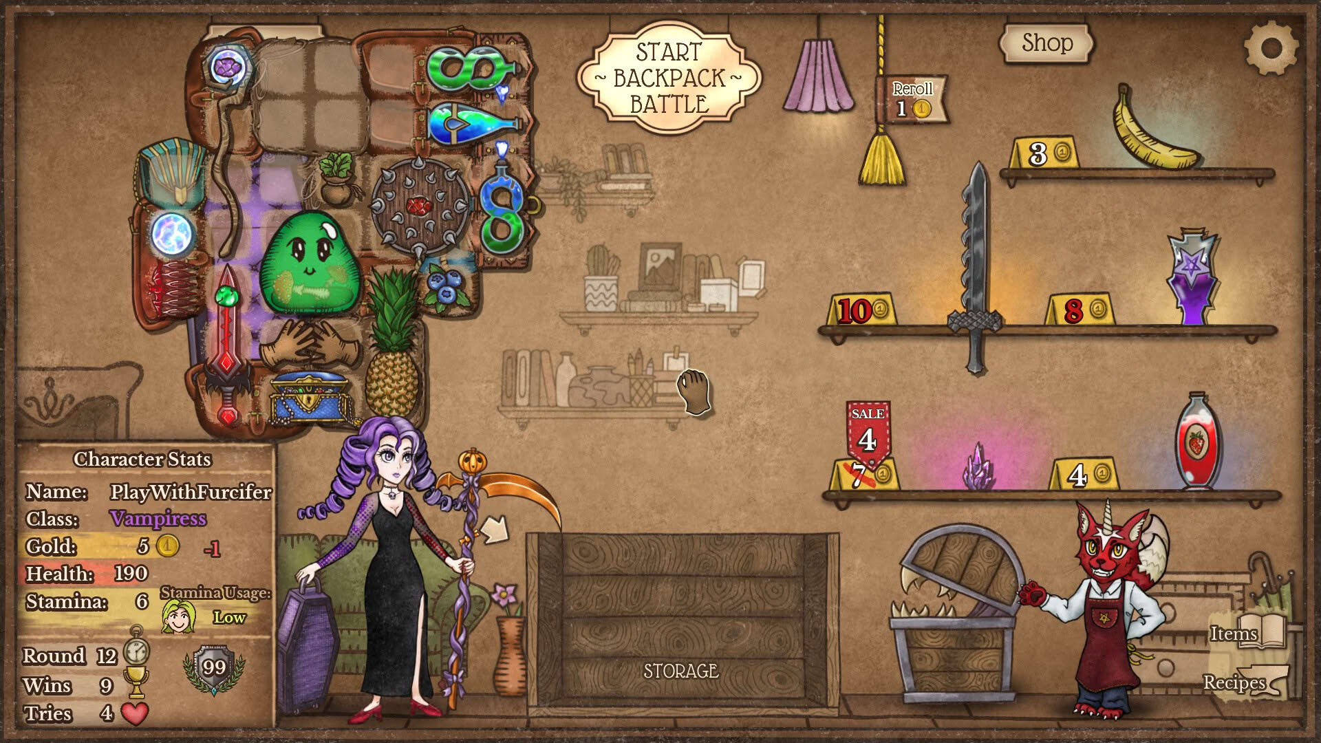 Screenshot for Backpack Battles