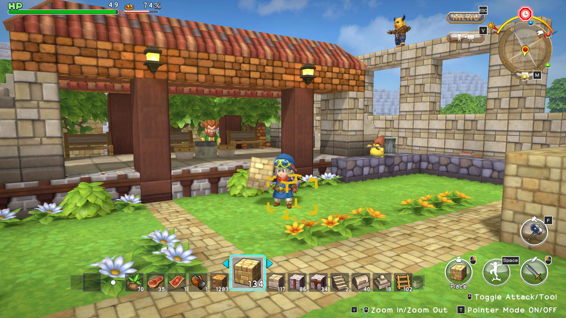 Screenshot for Dragon Quest Builders