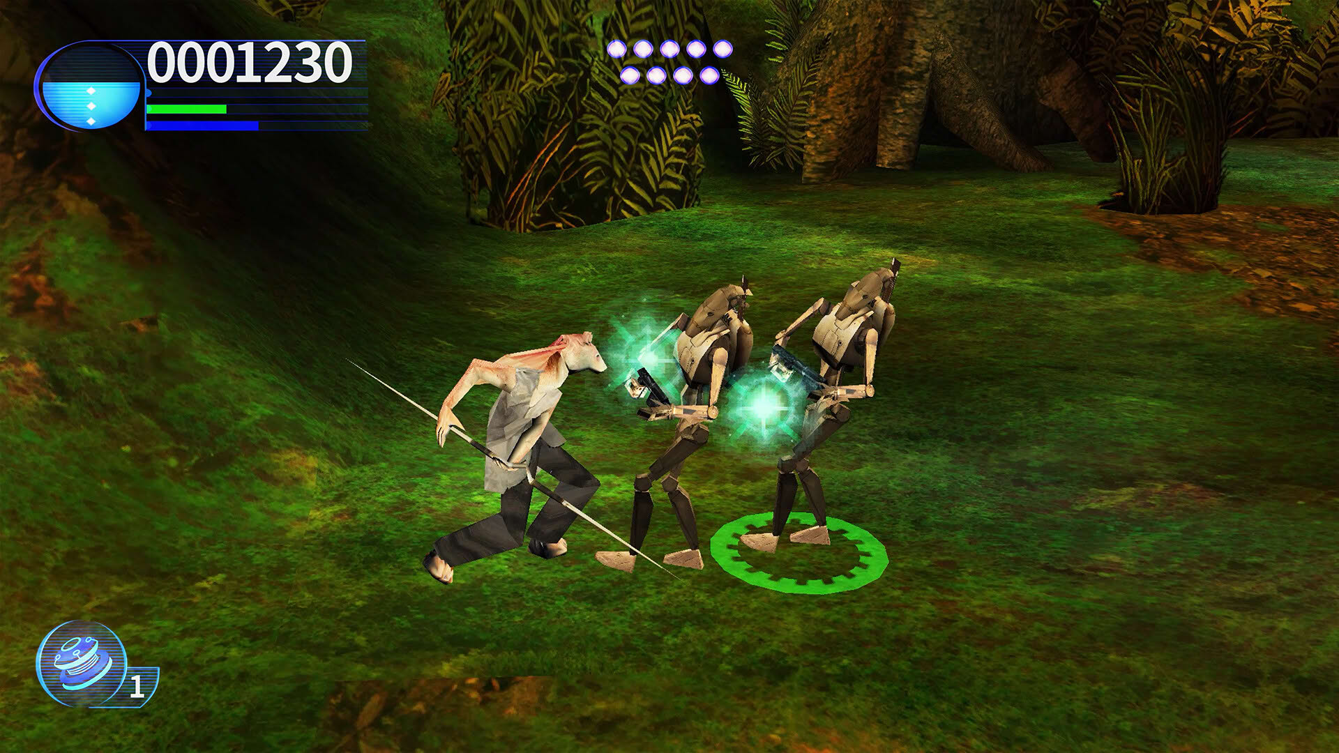 Screenshot for Star Wars: Episode I - Jedi Power Battles