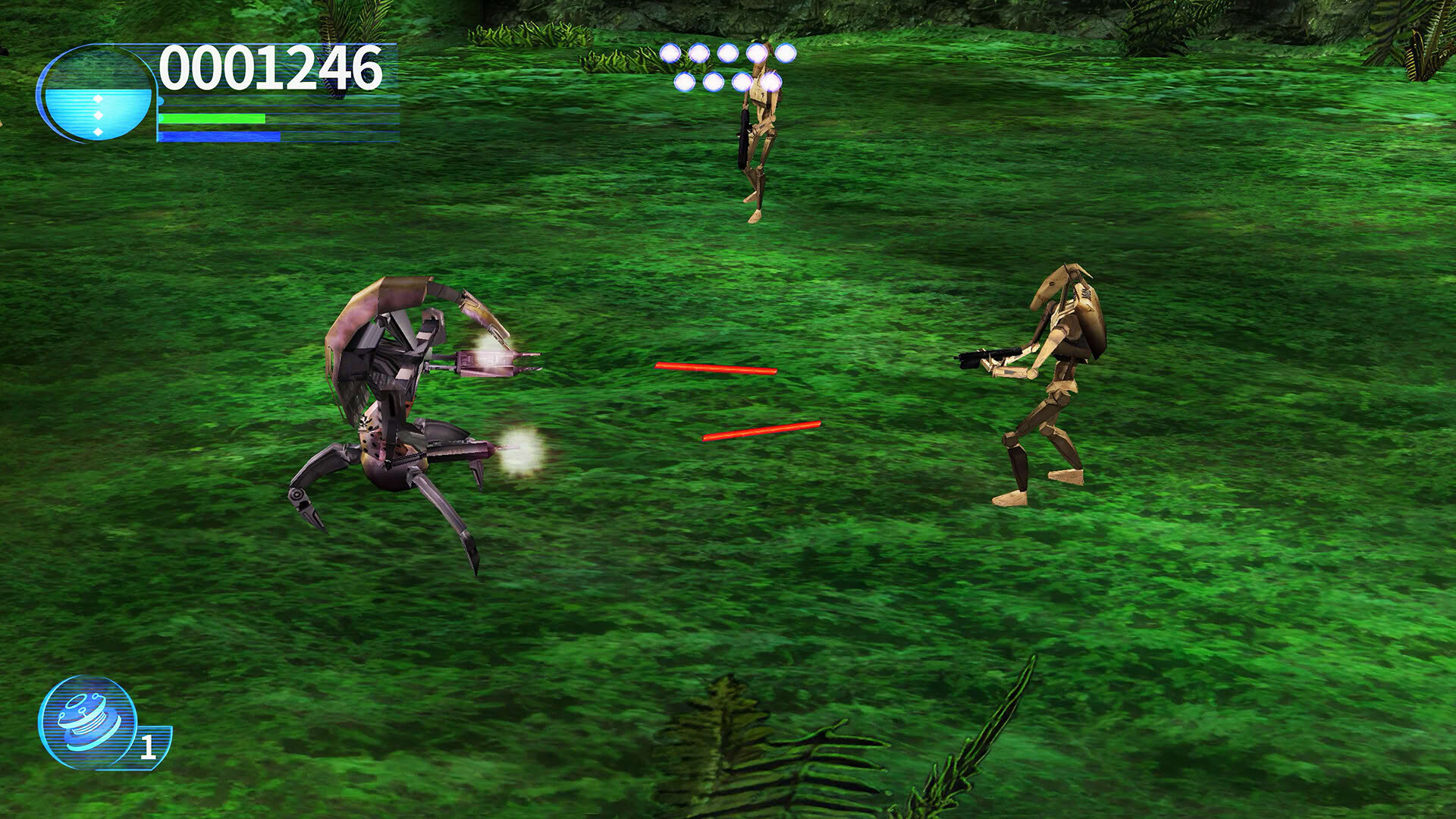 Screenshot for Star Wars: Episode I - Jedi Power Battles