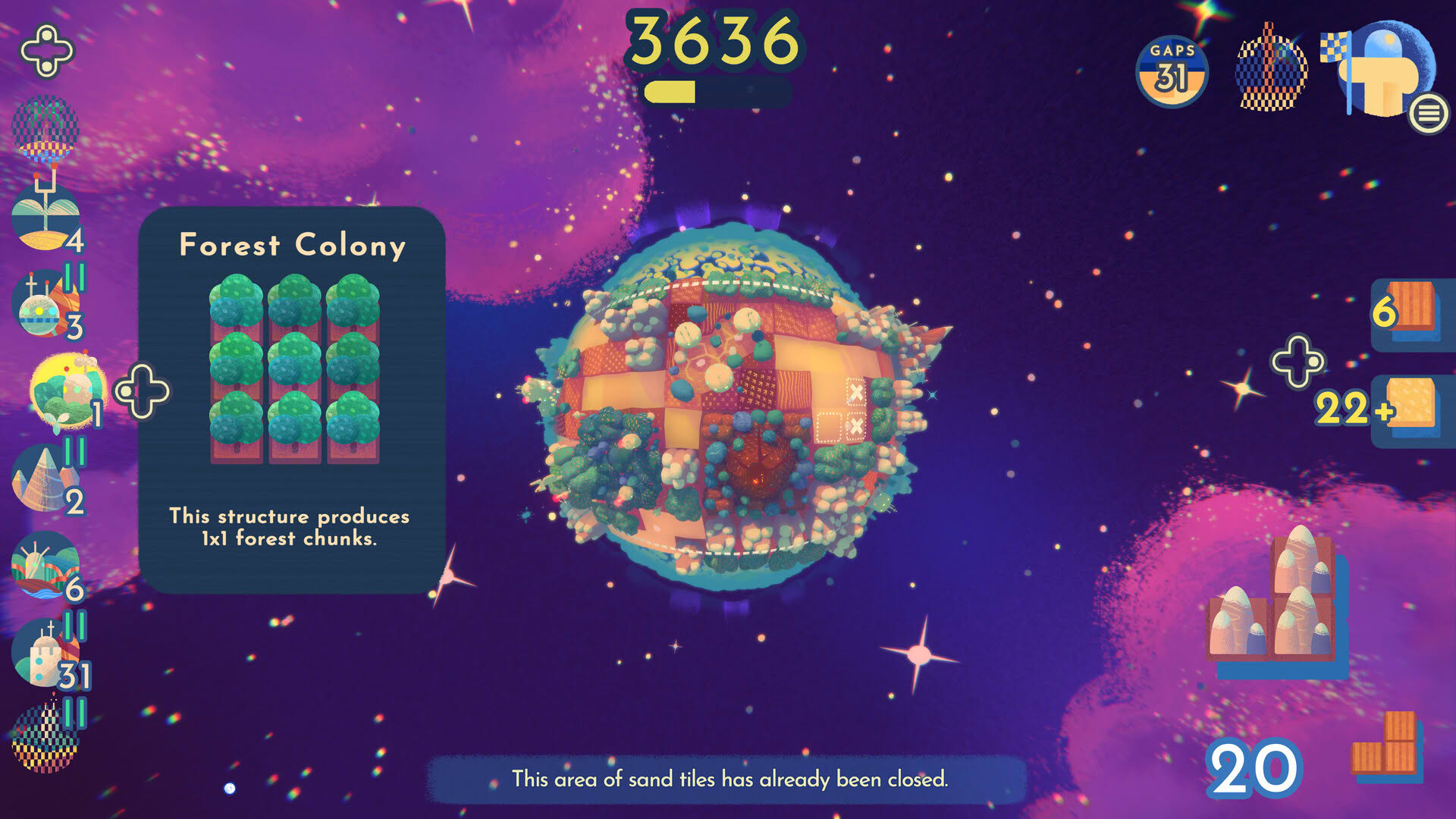 Screenshot for Planetiles