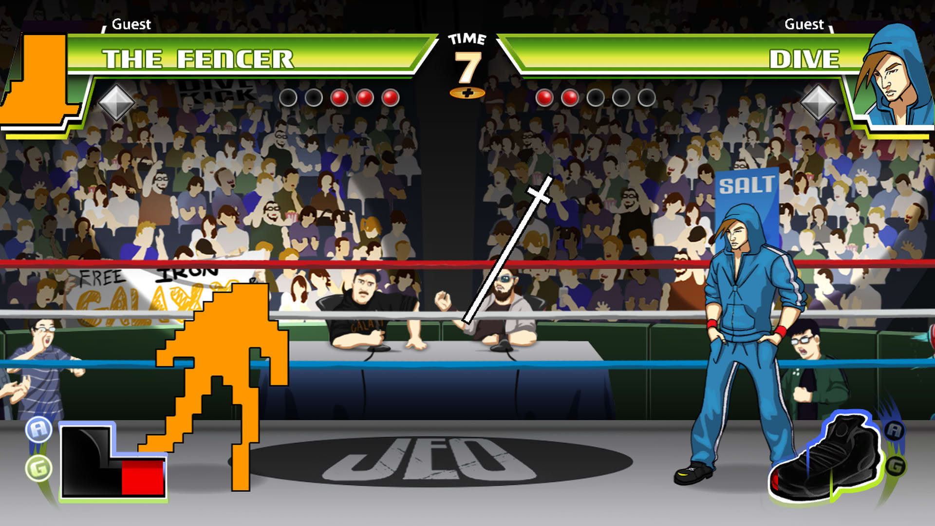 Screenshot for Divekick