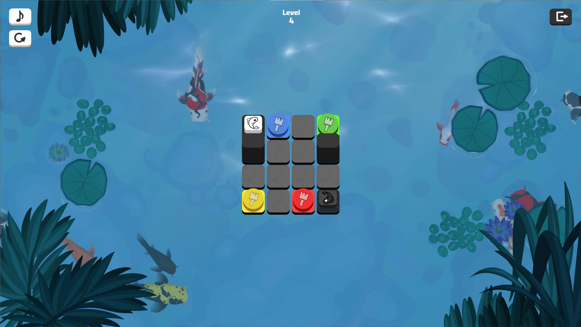 Screenshot for Koi Zen: Opposite Colors