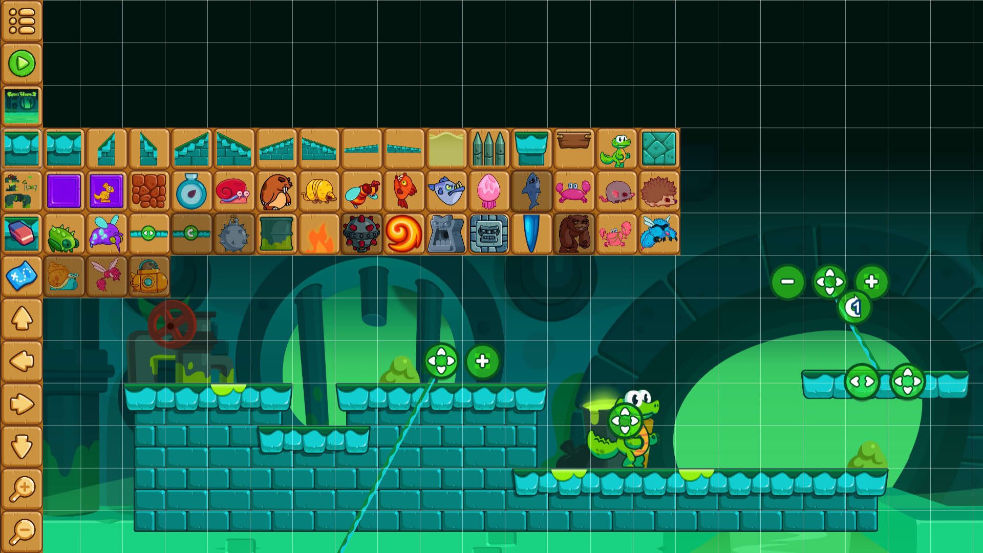 Screenshot for Crocs World Construction Kit 2