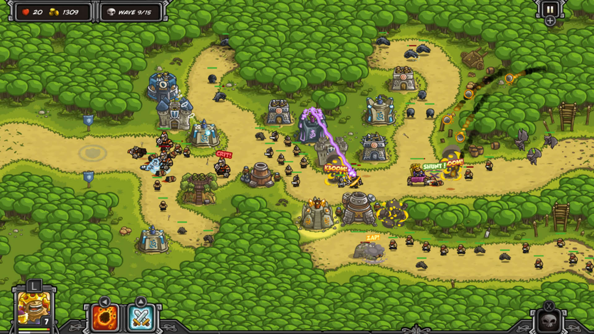 Screenshot for Kingdom Rush