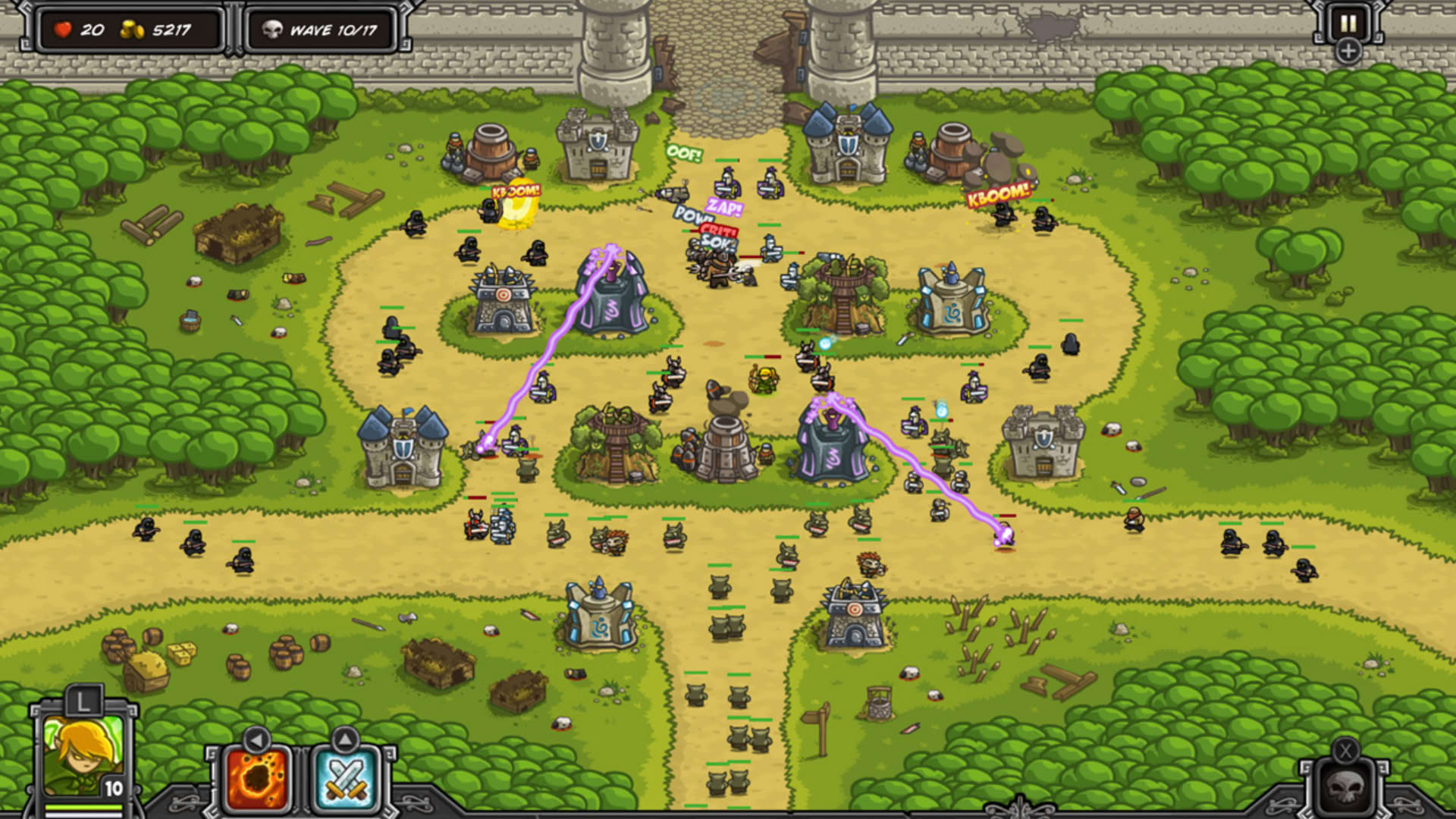 Screenshot for Kingdom Rush