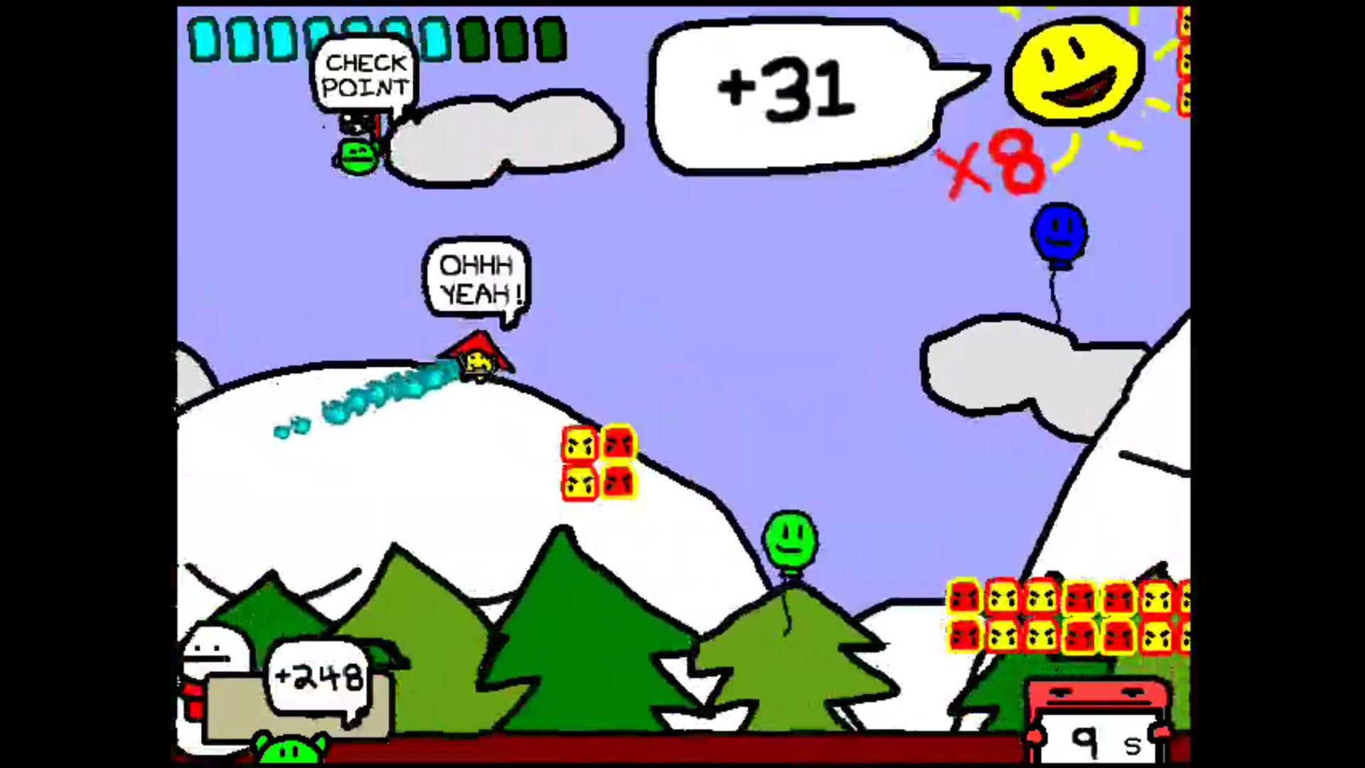 Screenshot for RunMan: Race Around the World