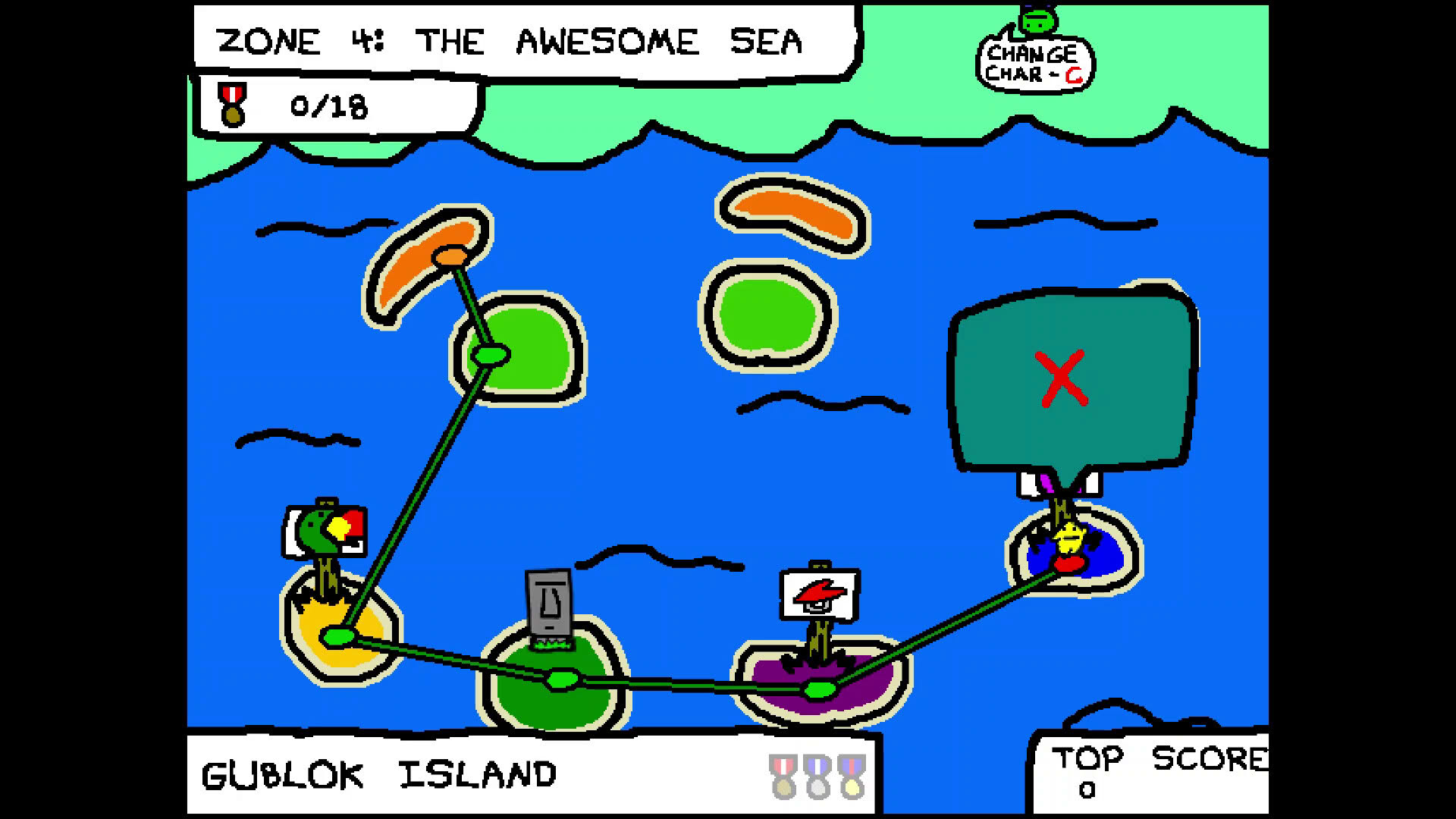 Screenshot for RunMan: Race Around the World