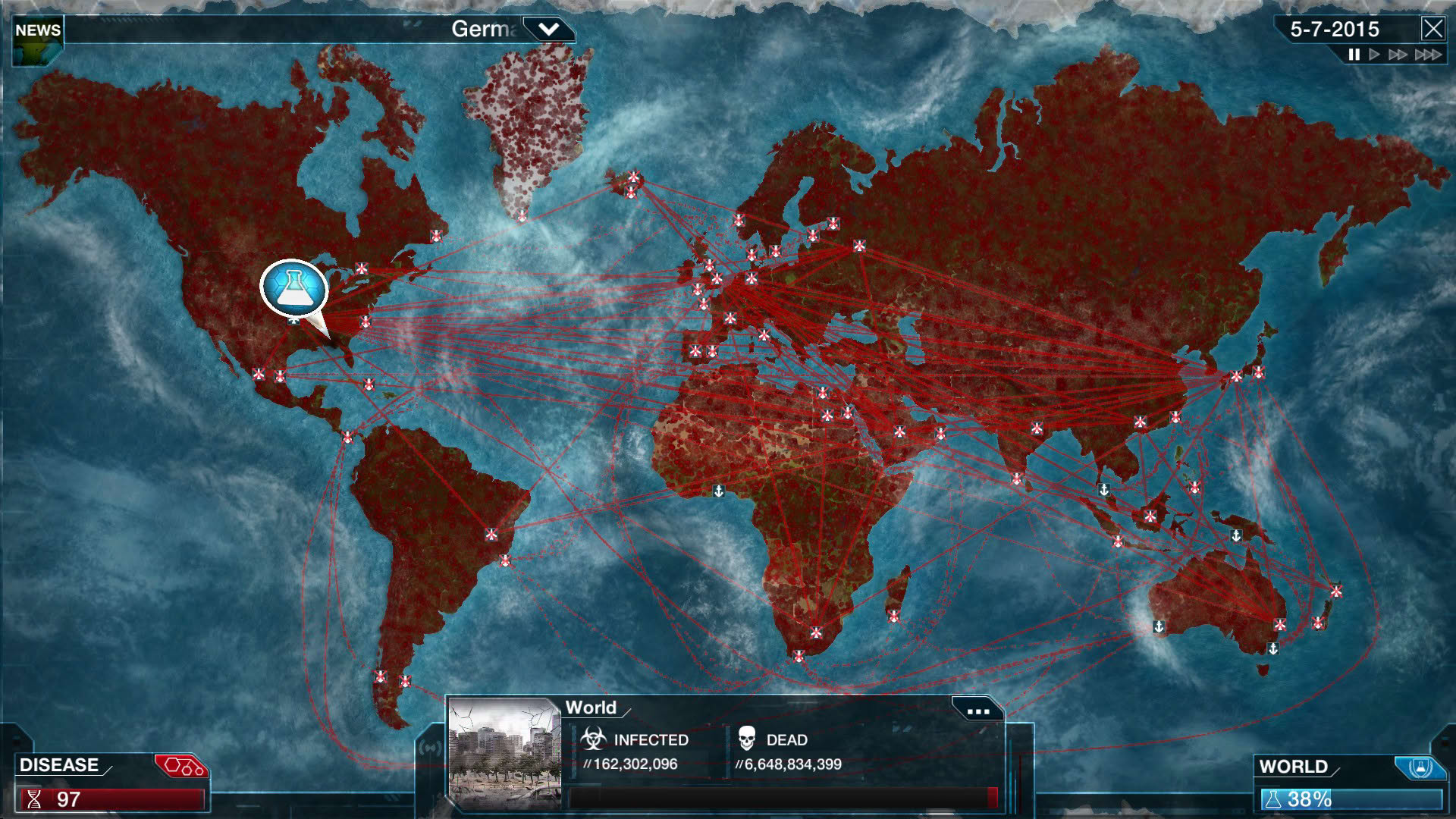 Screenshot for Plague Inc: Evolved