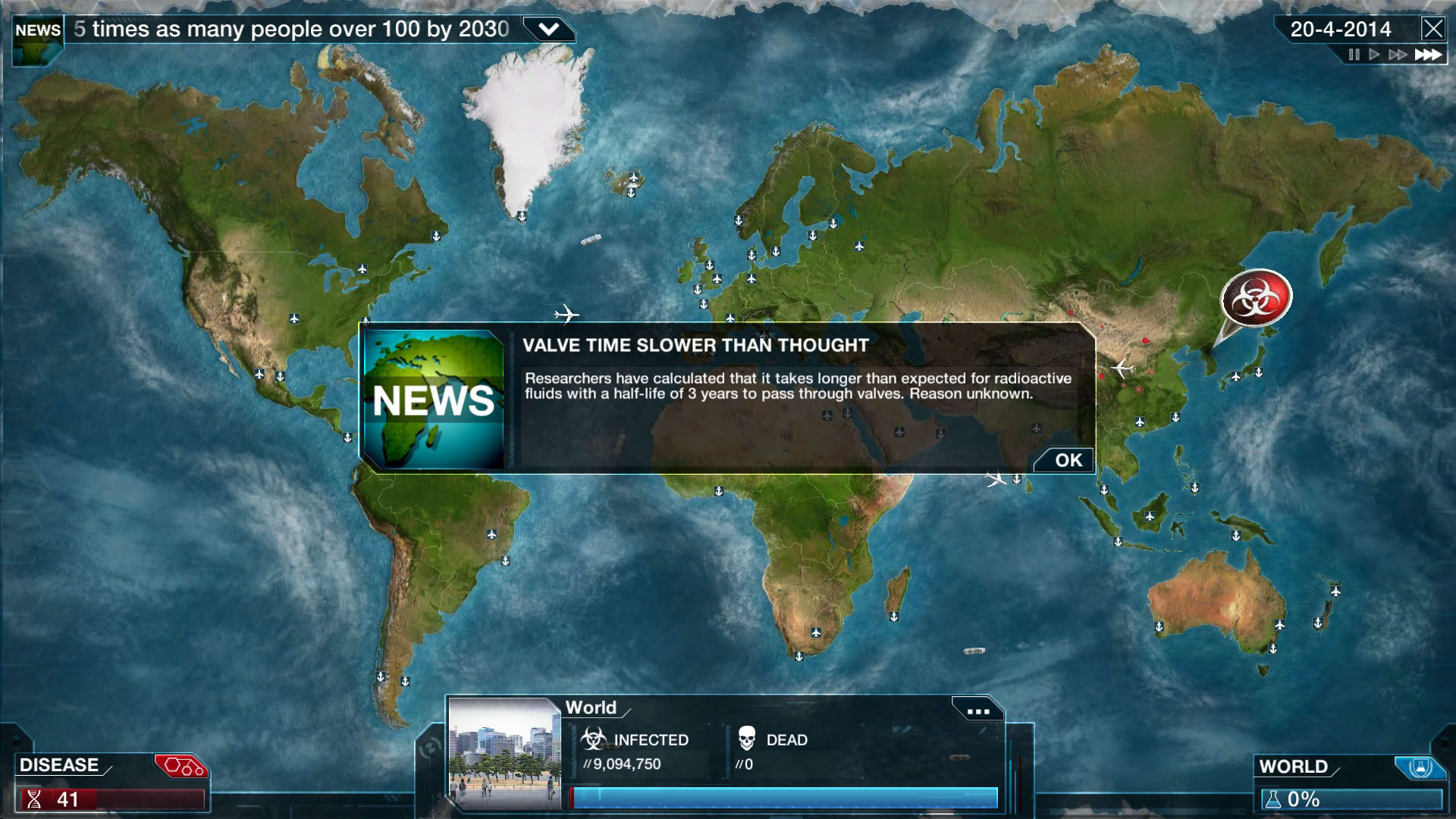 Screenshot for Plague Inc: Evolved