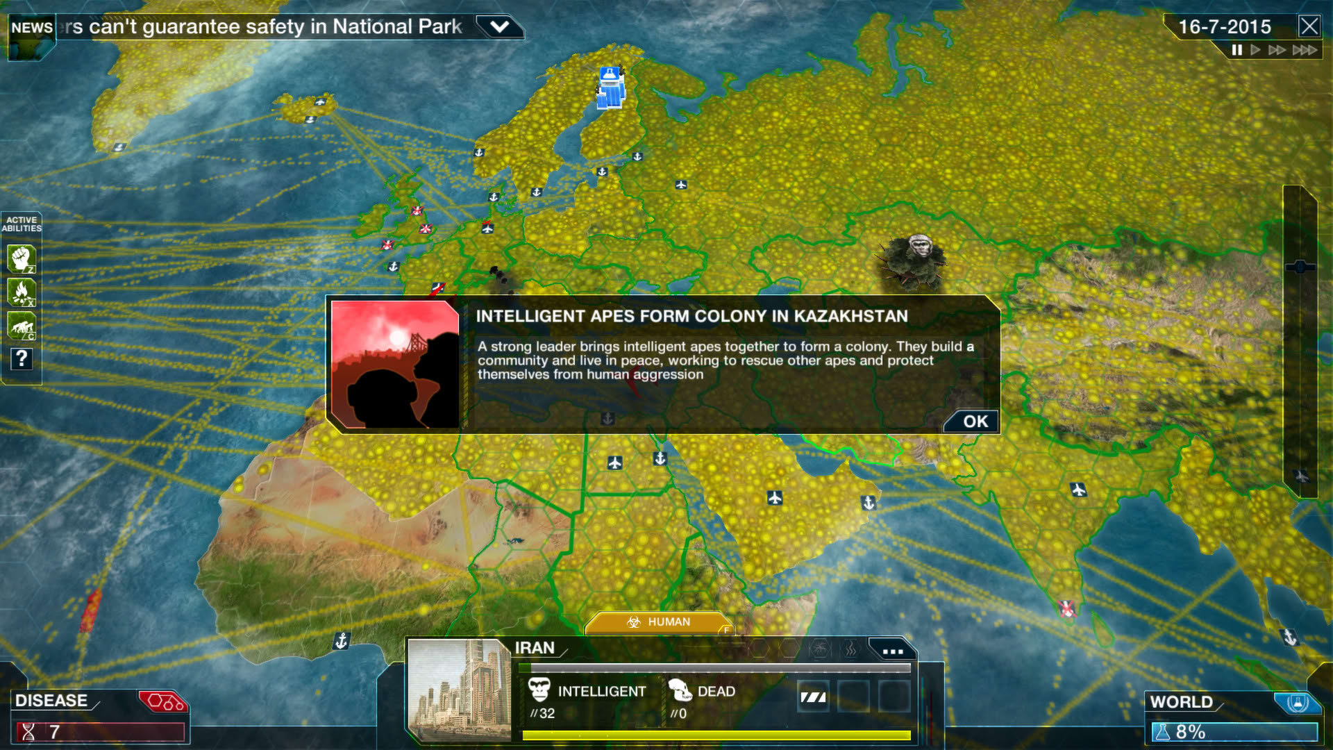 Screenshot for Plague Inc: Evolved