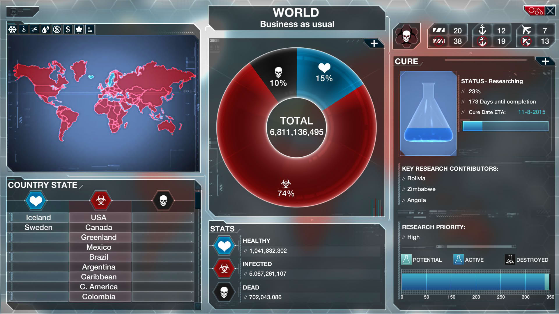 Screenshot for Plague Inc: Evolved