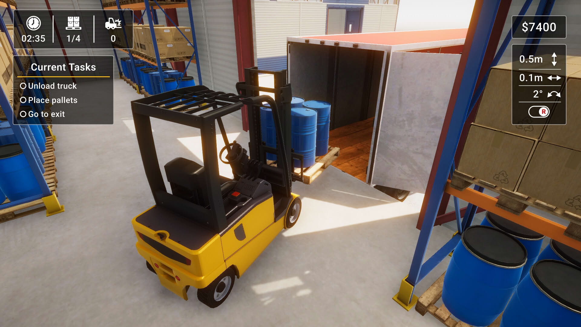 Screenshot for Forklift Simulator 2023
