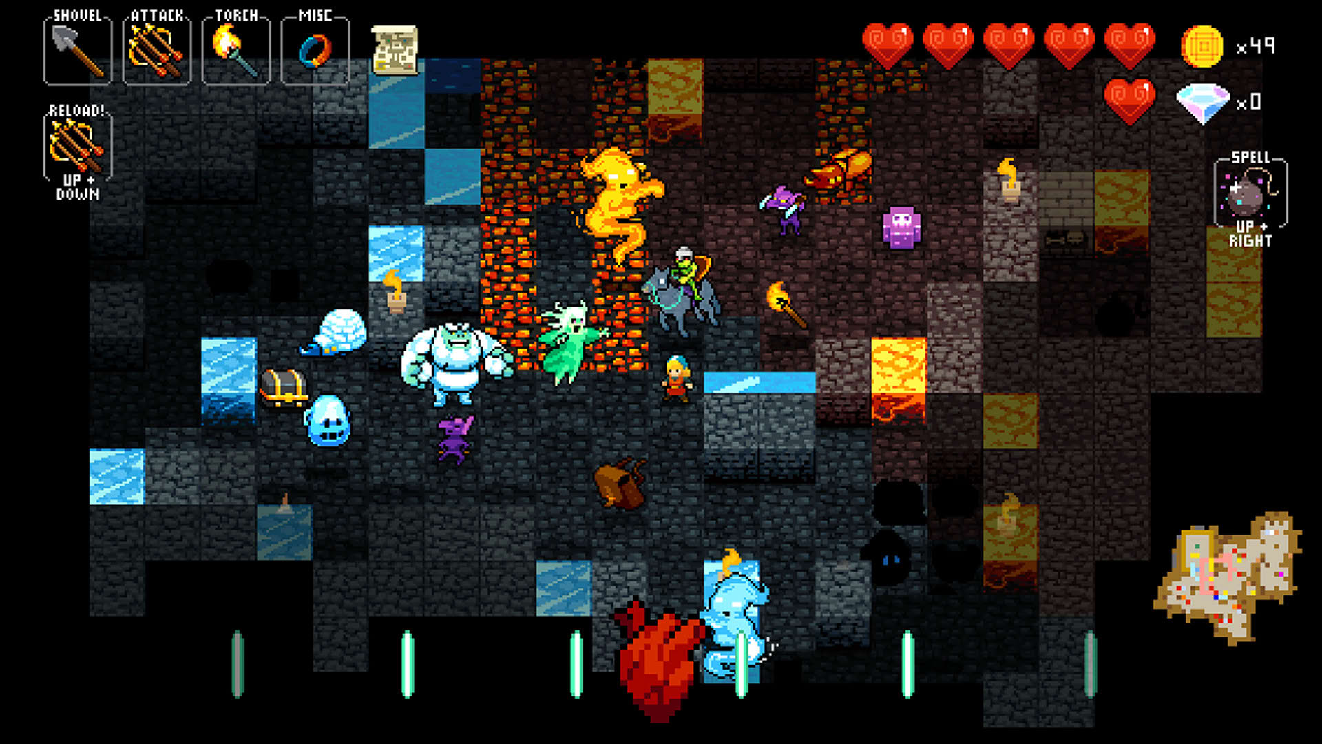 Screenshot for Crypt of the NecroDancer