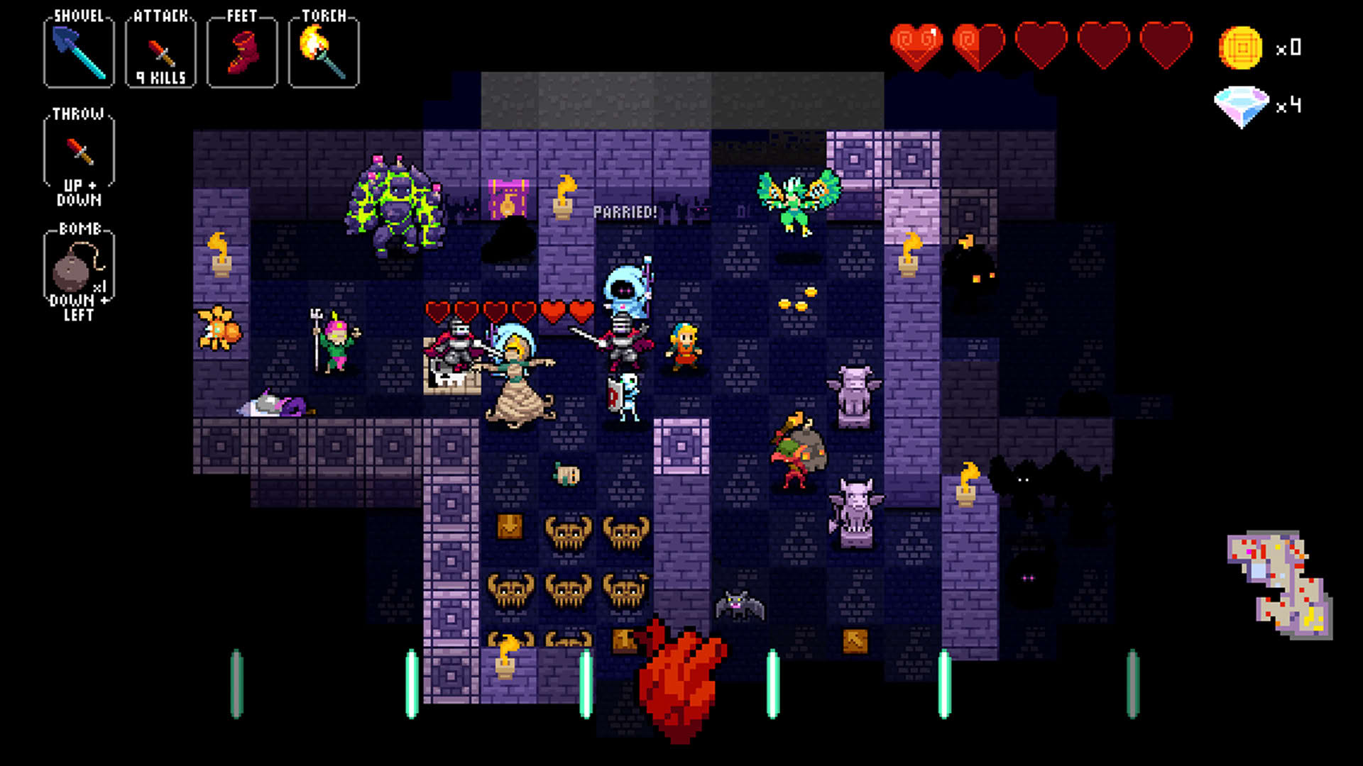 Screenshot for Crypt of the NecroDancer
