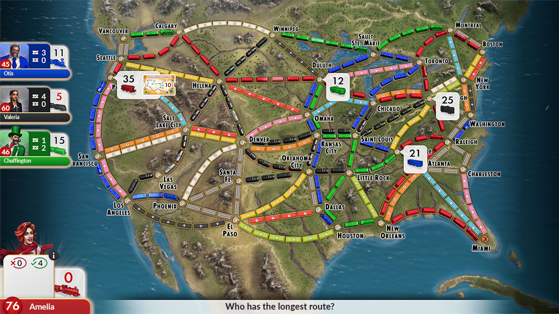 Screenshot for Ticket to Ride