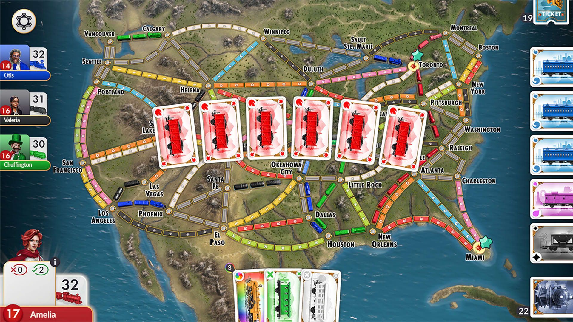 Screenshot for Ticket to Ride
