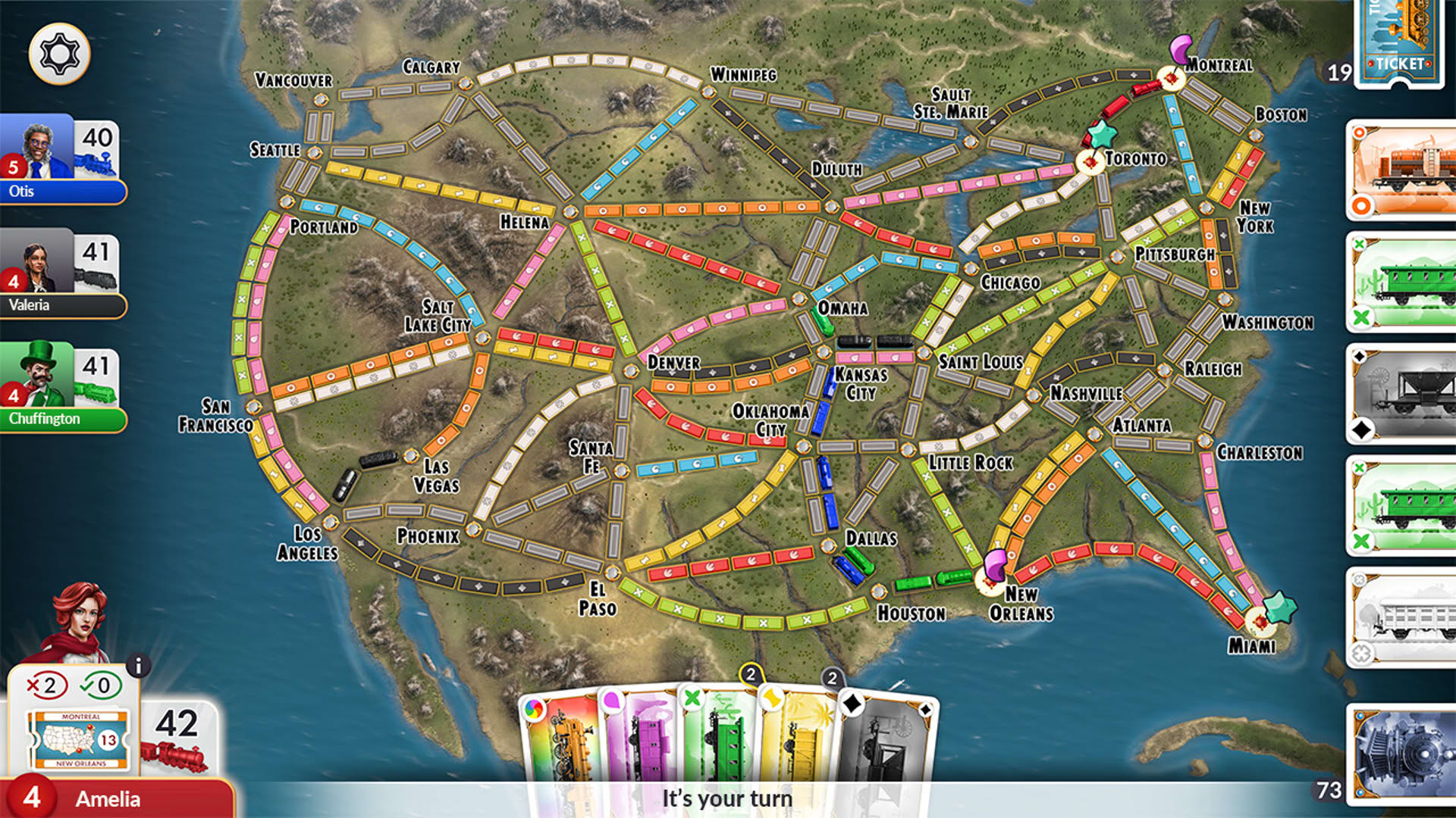 Screenshot for Ticket to Ride