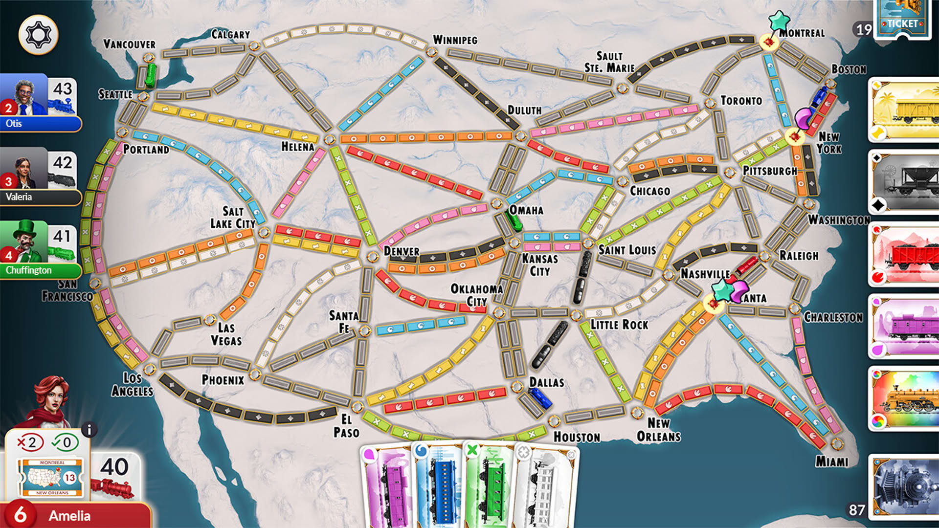 Screenshot for Ticket to Ride