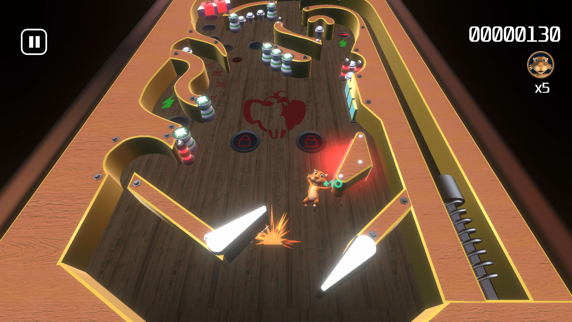 Screenshot for Fat Rat Pinball