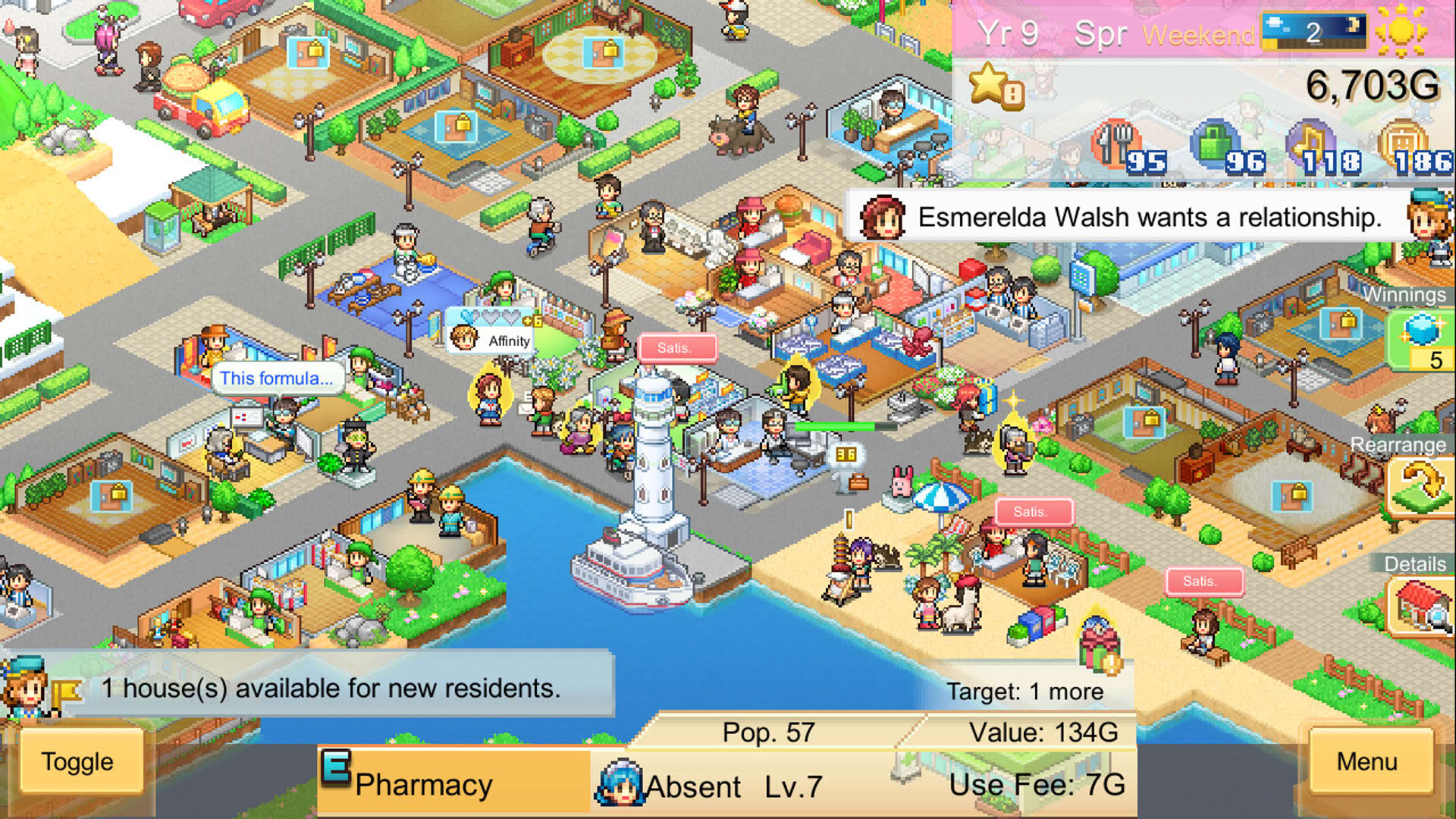 Screenshot for Dream Town Island