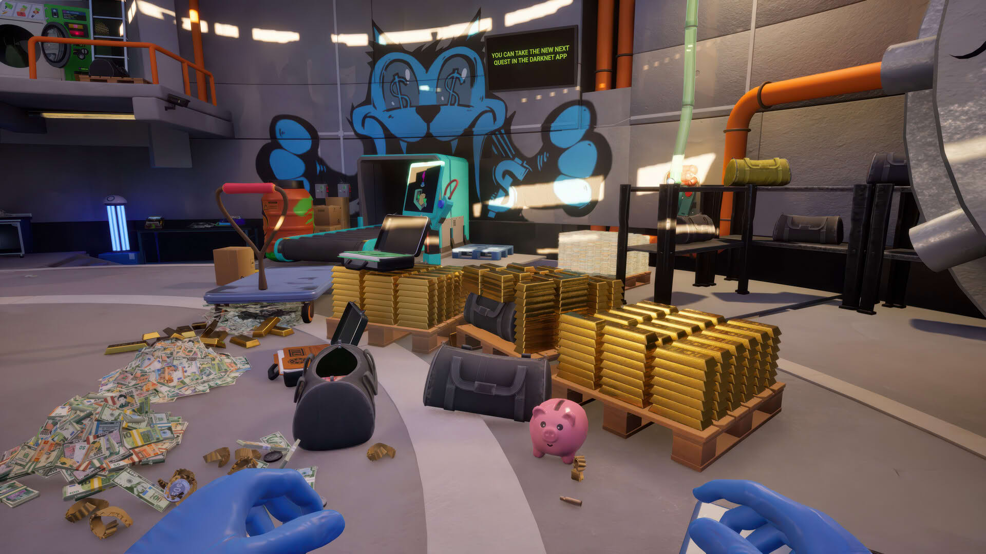 Screenshot for Cash Cleaner Simulator