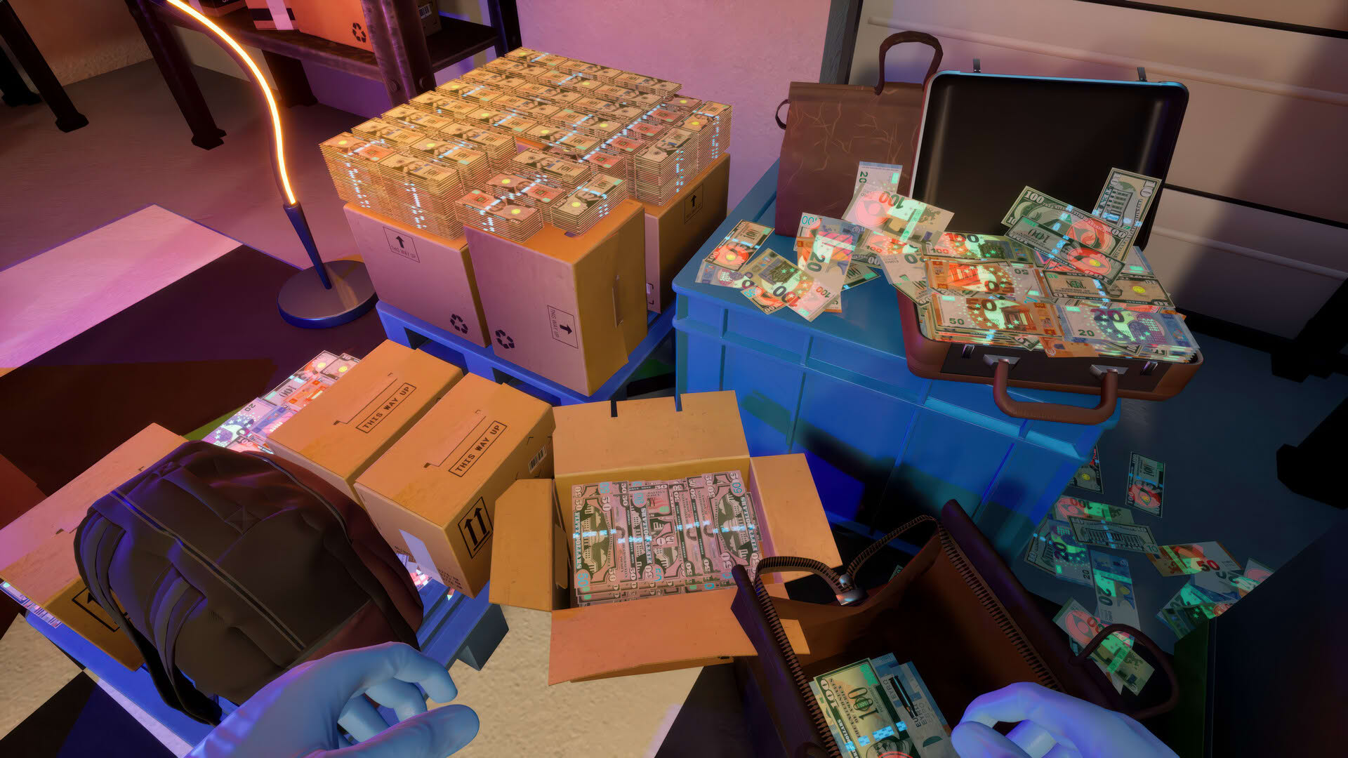 Screenshot for Cash Cleaner Simulator