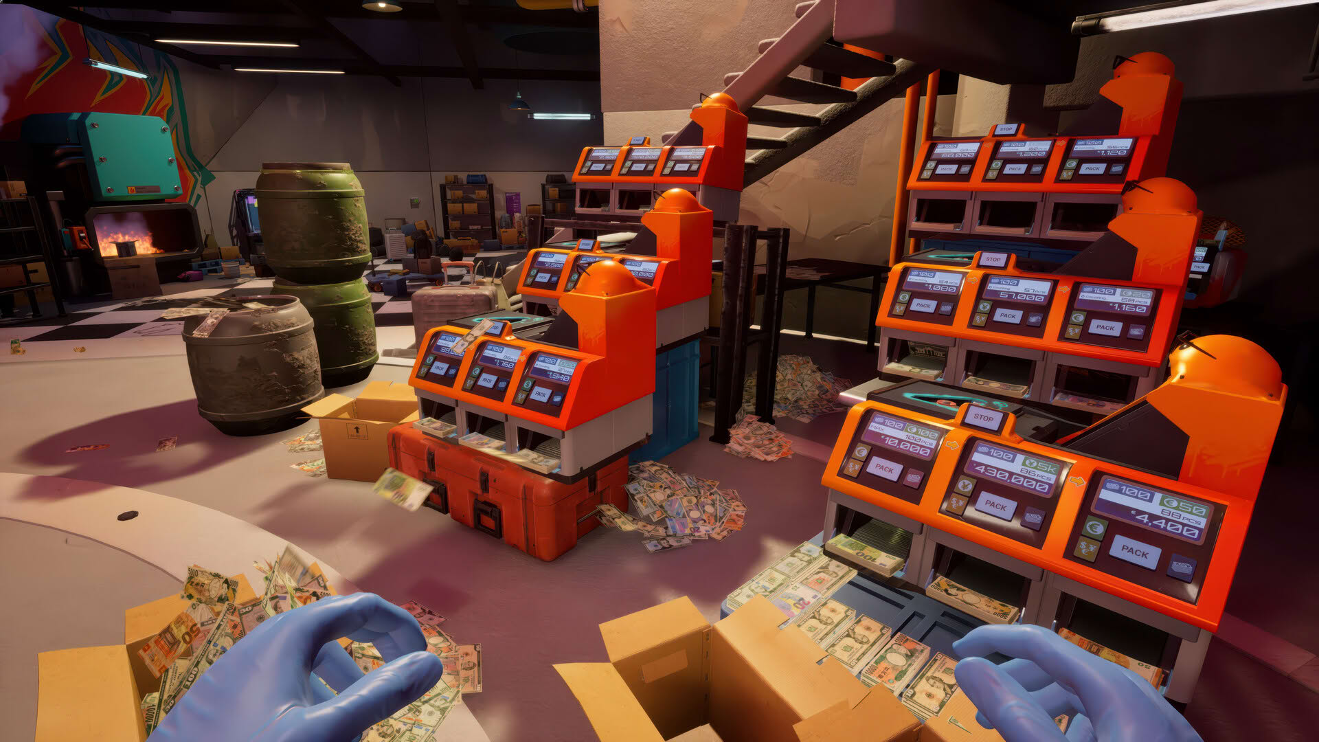 Screenshot for Cash Cleaner Simulator