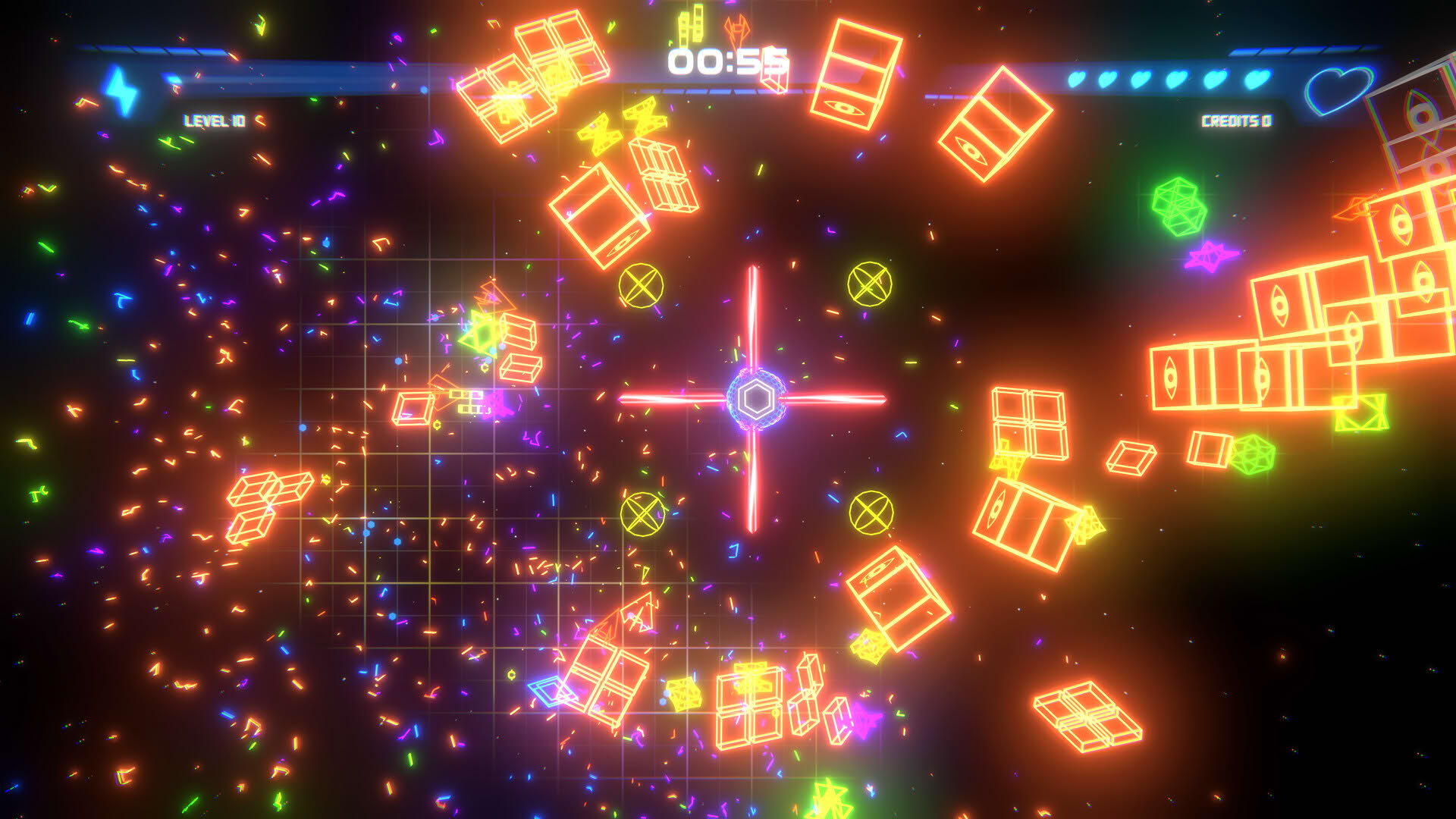 Screenshot for Geometry Survivor