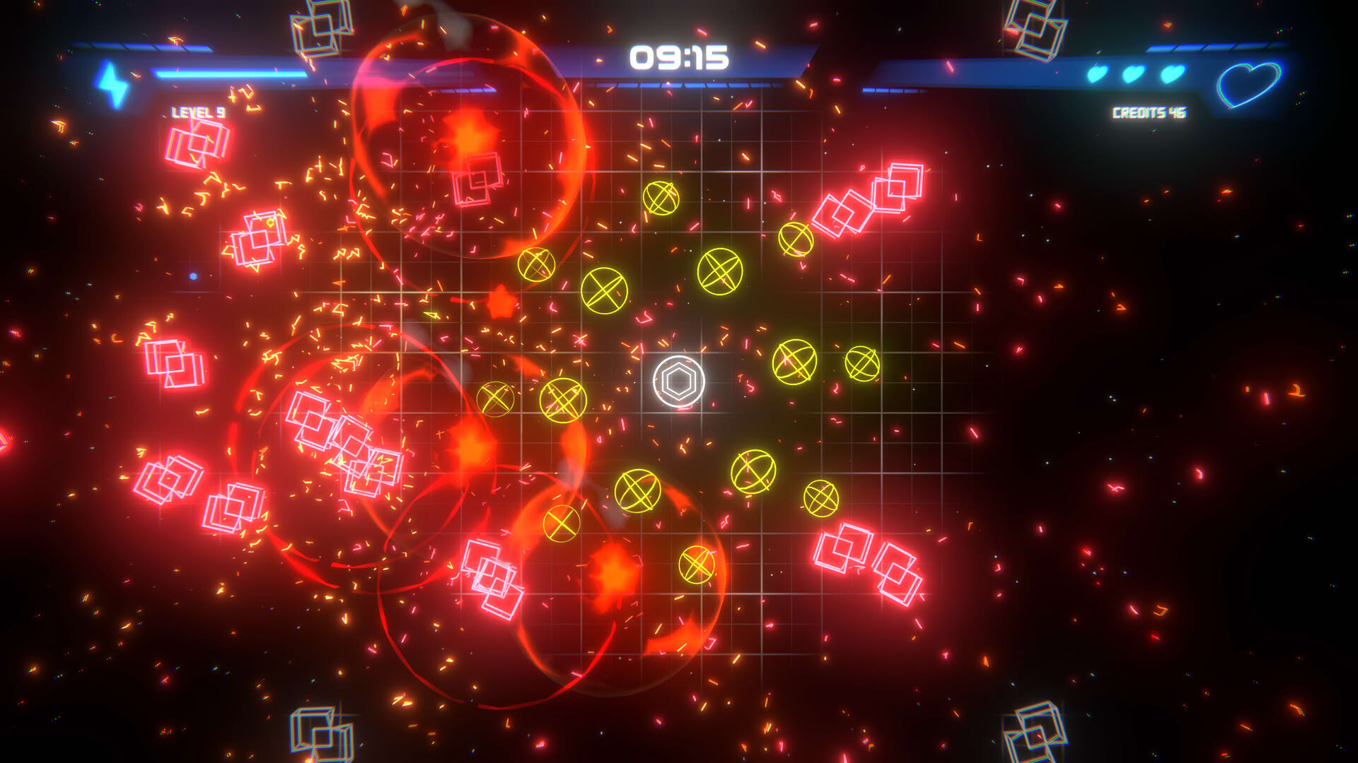 Screenshot for Geometry Survivor