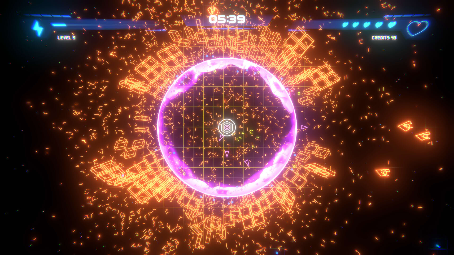 Screenshot for Geometry Survivor