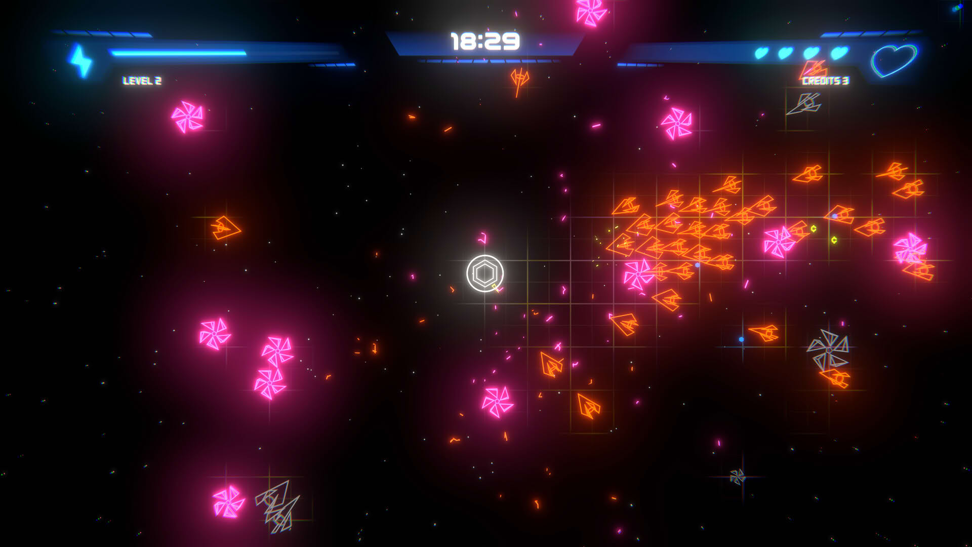 Screenshot for Geometry Survivor