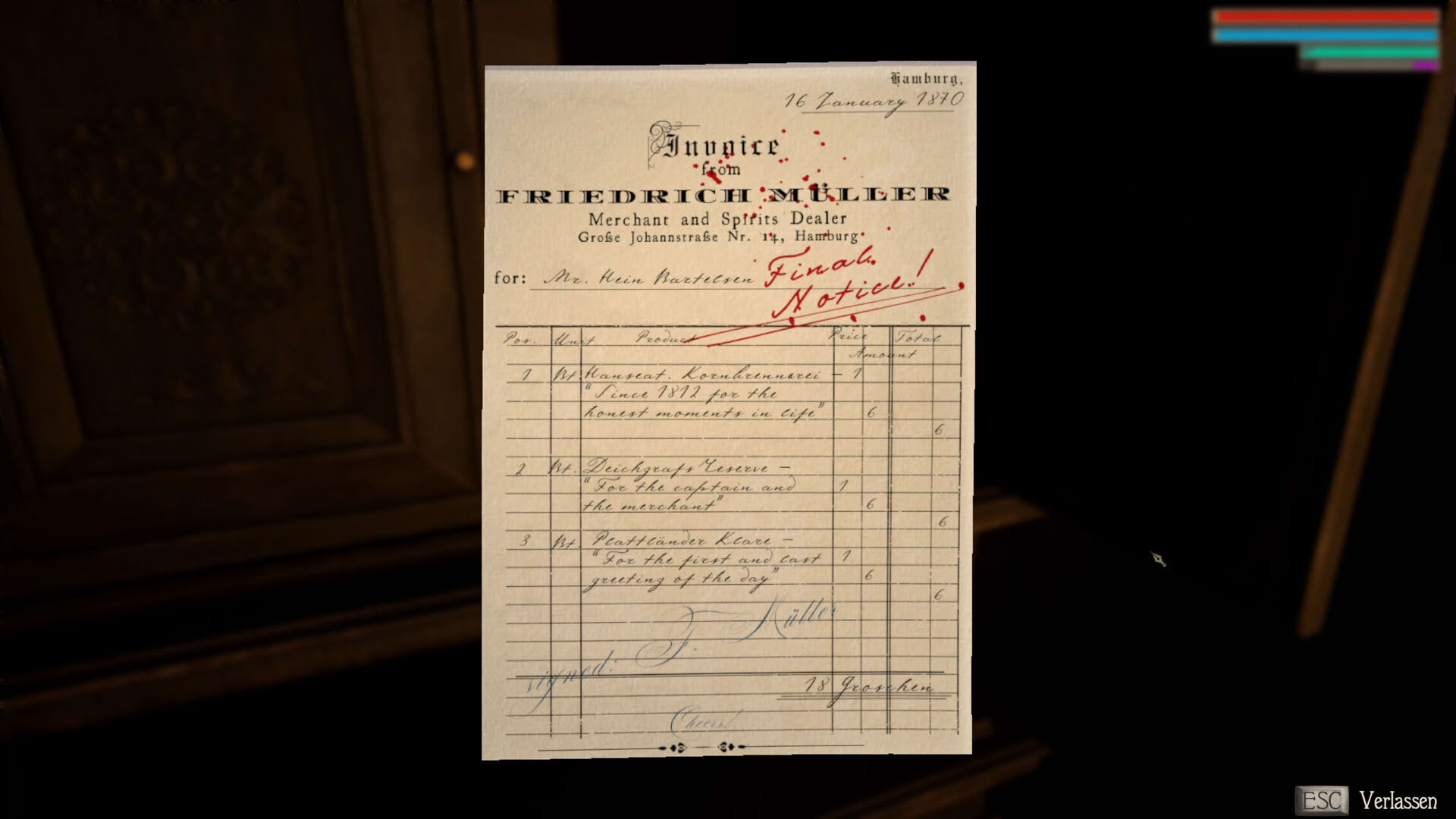 Screenshot for Inspector Schmidt: The Ebbing