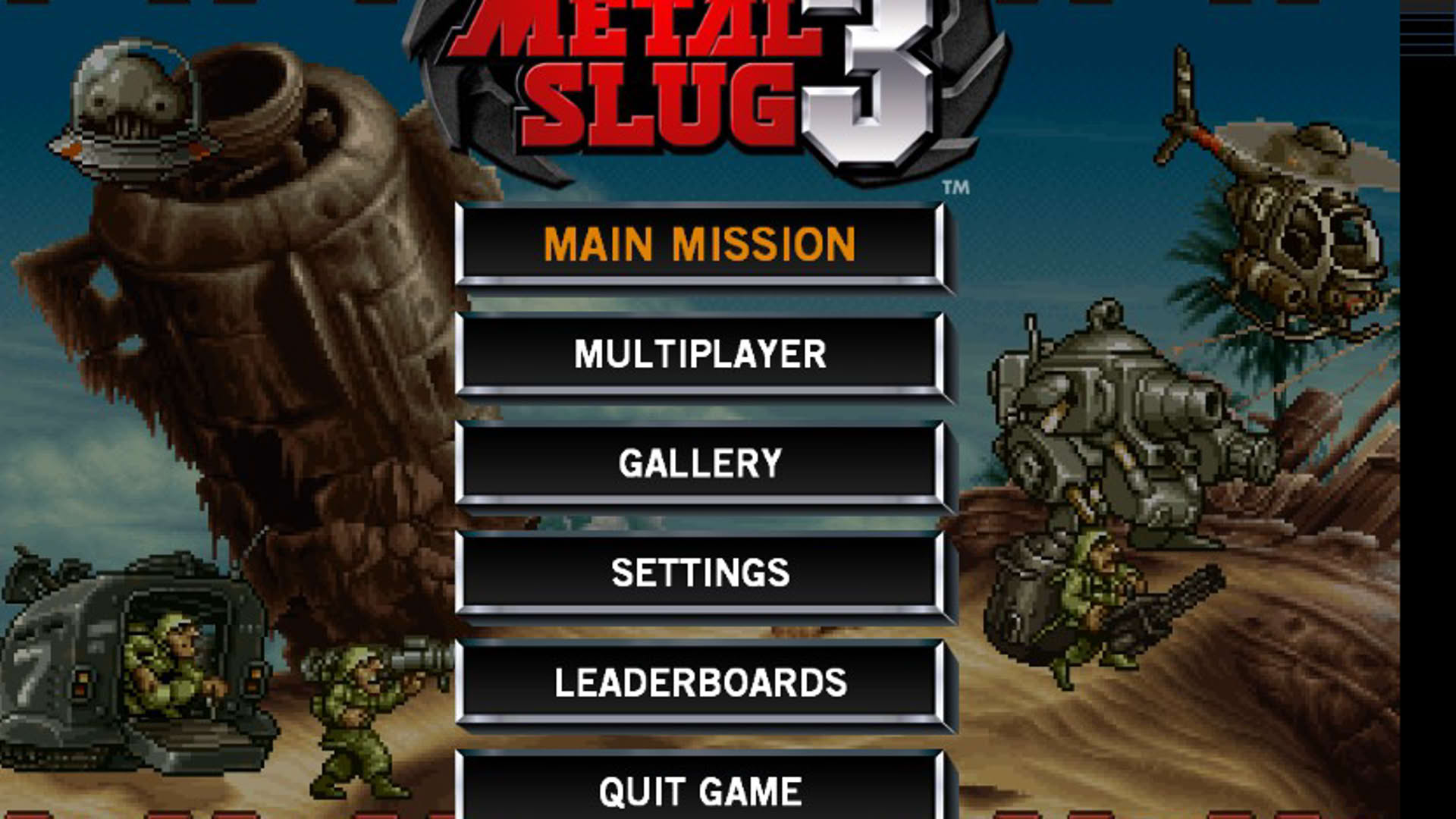Screenshot for Metal Slug 3