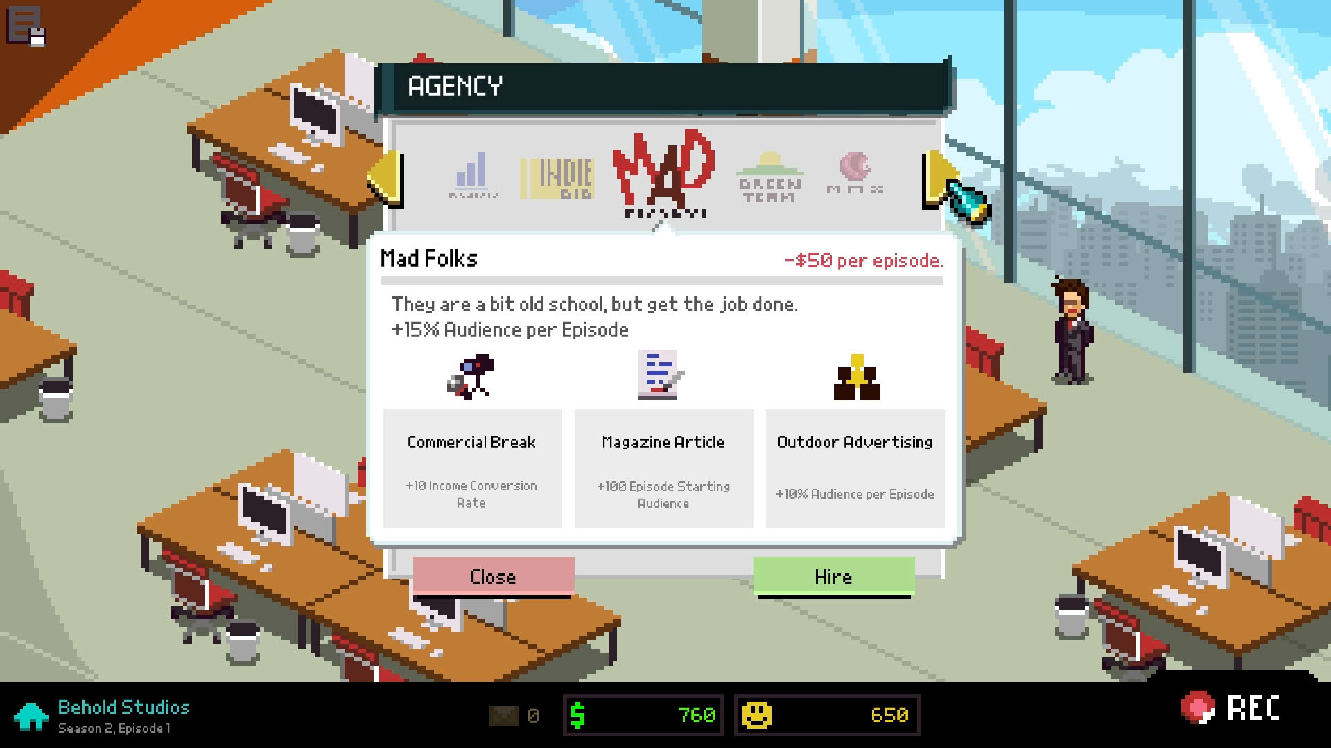 Screenshot for Chroma Squad
