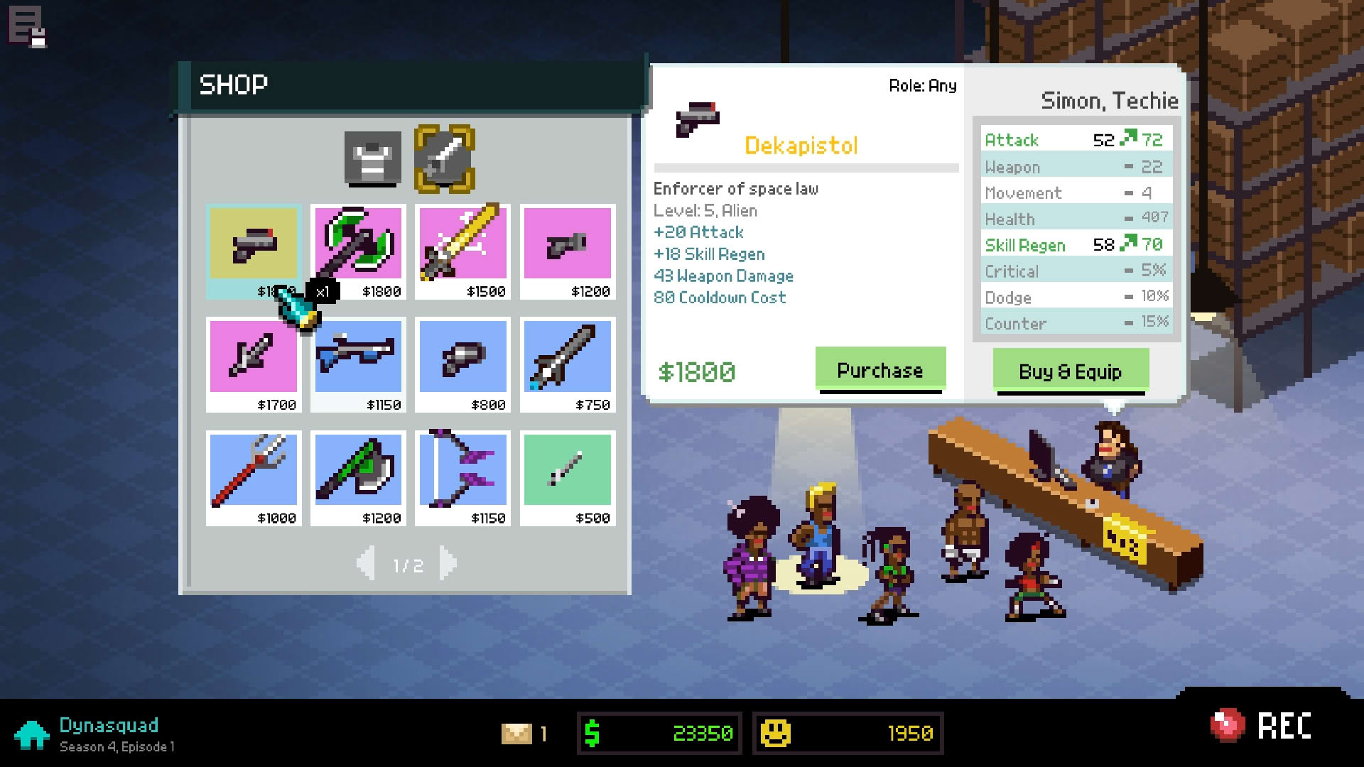 Screenshot for Chroma Squad