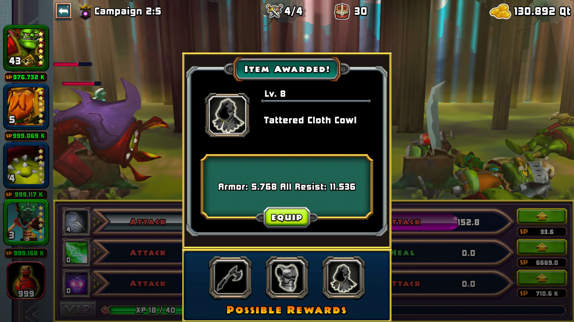 Screenshot for Heroes of Havoc: Idle Adventures